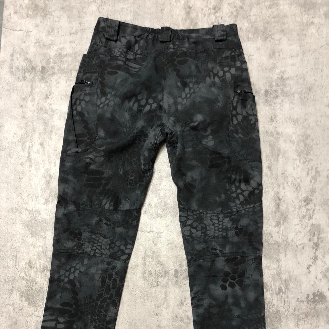 Other Black and grey camo cargo pants #camo Size 32" / US 10 / IT 46 - 4 Thumbnail