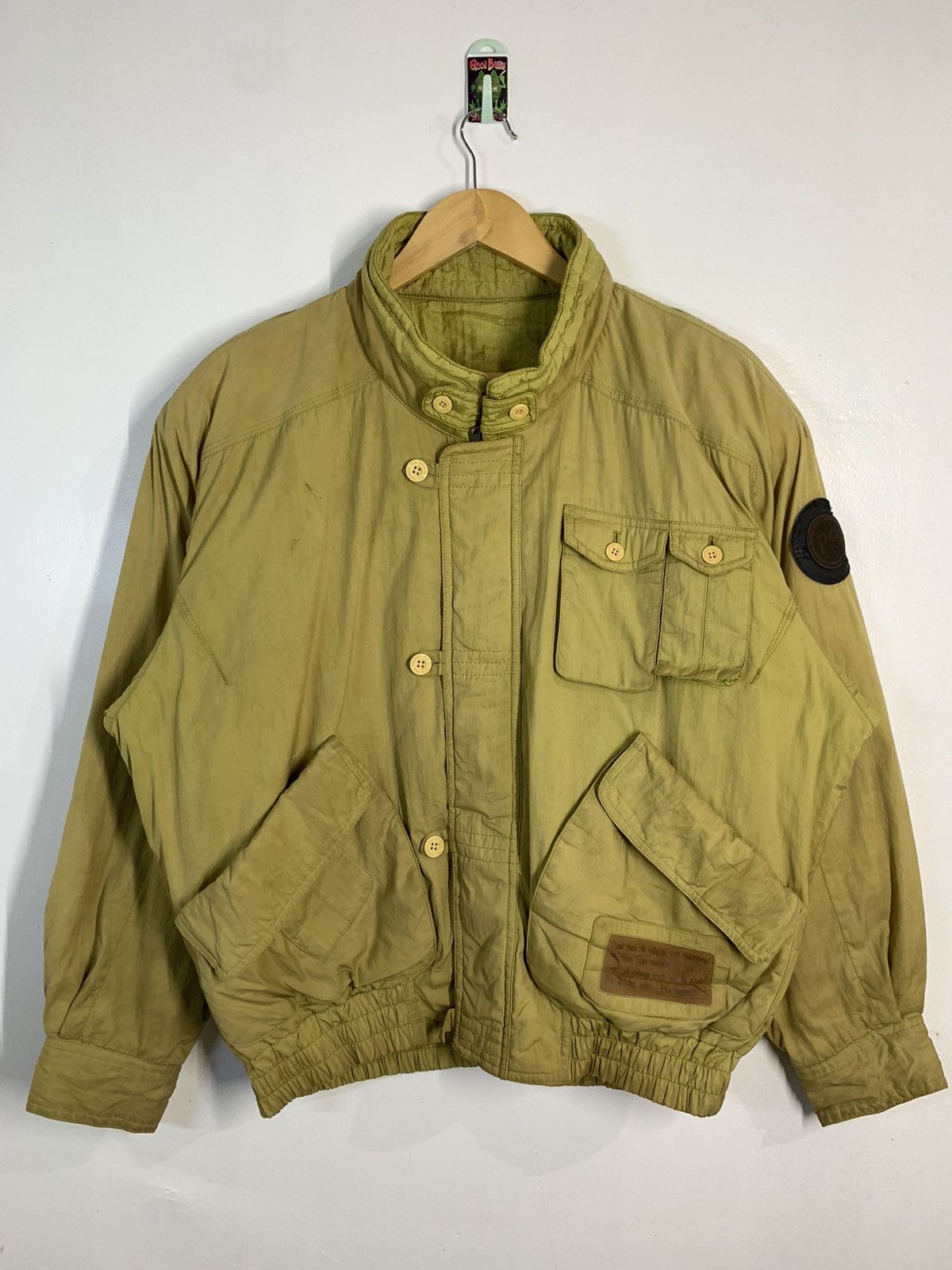 Vintage Vintage Pia Sports Bomber Jacket Size US XXL / EU 58 / 5 - 1 Thumbnail