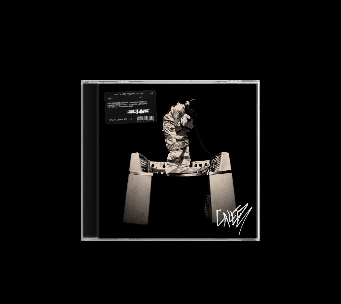 Travis Scott Don Toliver SIGNED Octane CD Autographed On Cover Size ONE SIZE - 4 Thumbnail