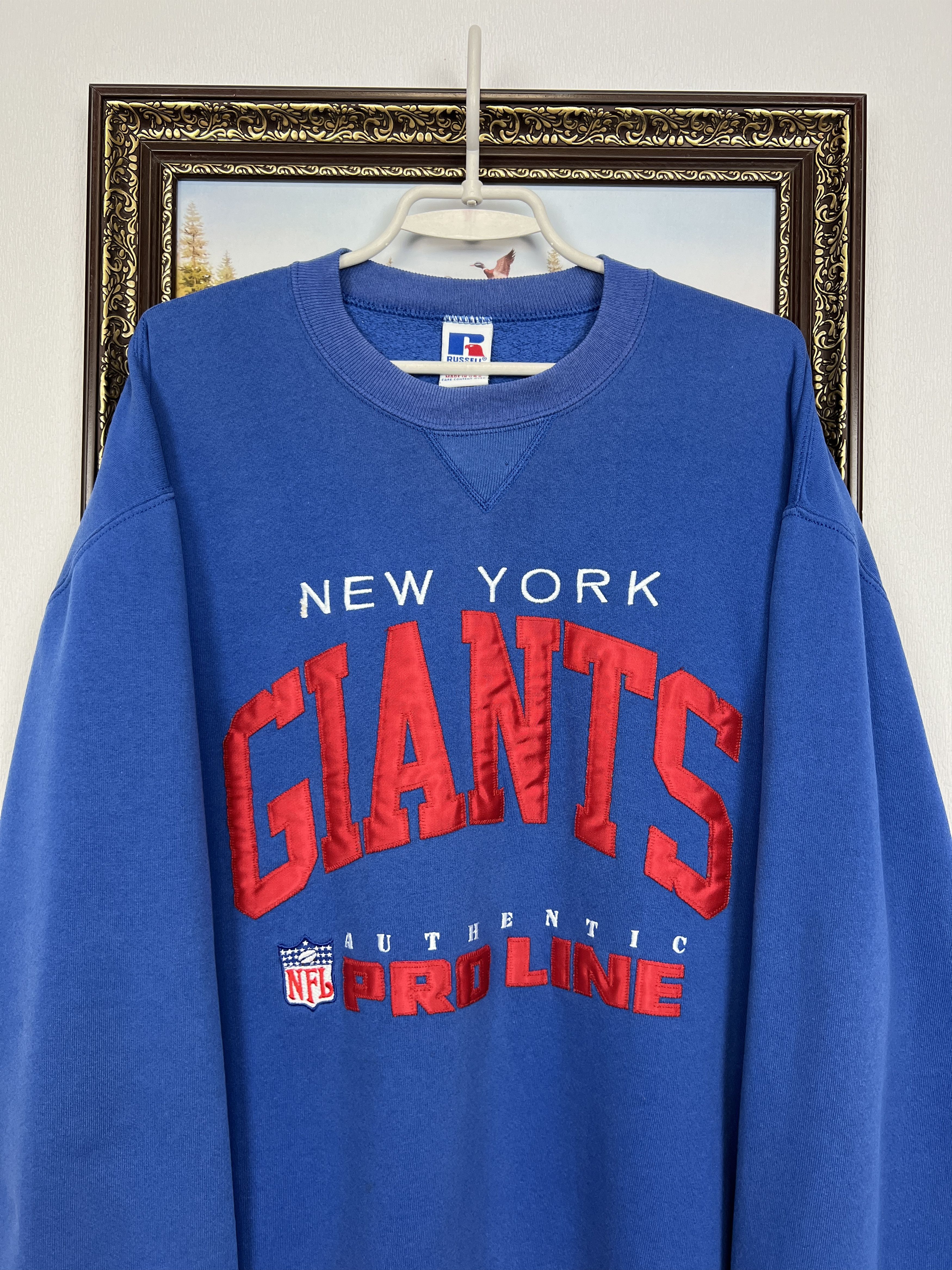 Russell Athletic Vintage New York Giants ProLine Sweatshirt NFL Crewneck Size US L / EU 52-54 / 3 - 2 Thumbnail
