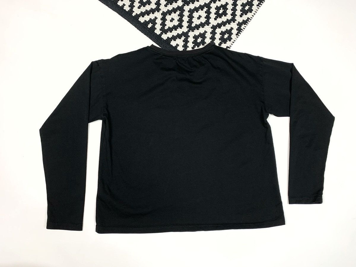 Diesel Diesel T-shirt Long Sleeve Gothic Logo Black Size S / US 4 / IT 40 - 8 Thumbnail