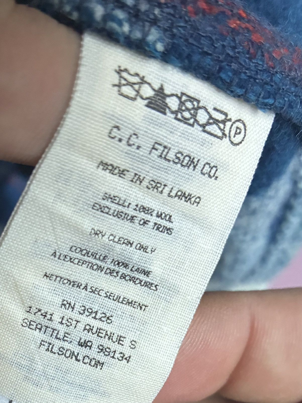 Filson FILSON GARMENTS HEAVY WOOL CHECKERED OVERSHIRT Size US XXL / EU 58 / 5 - 9 Thumbnail