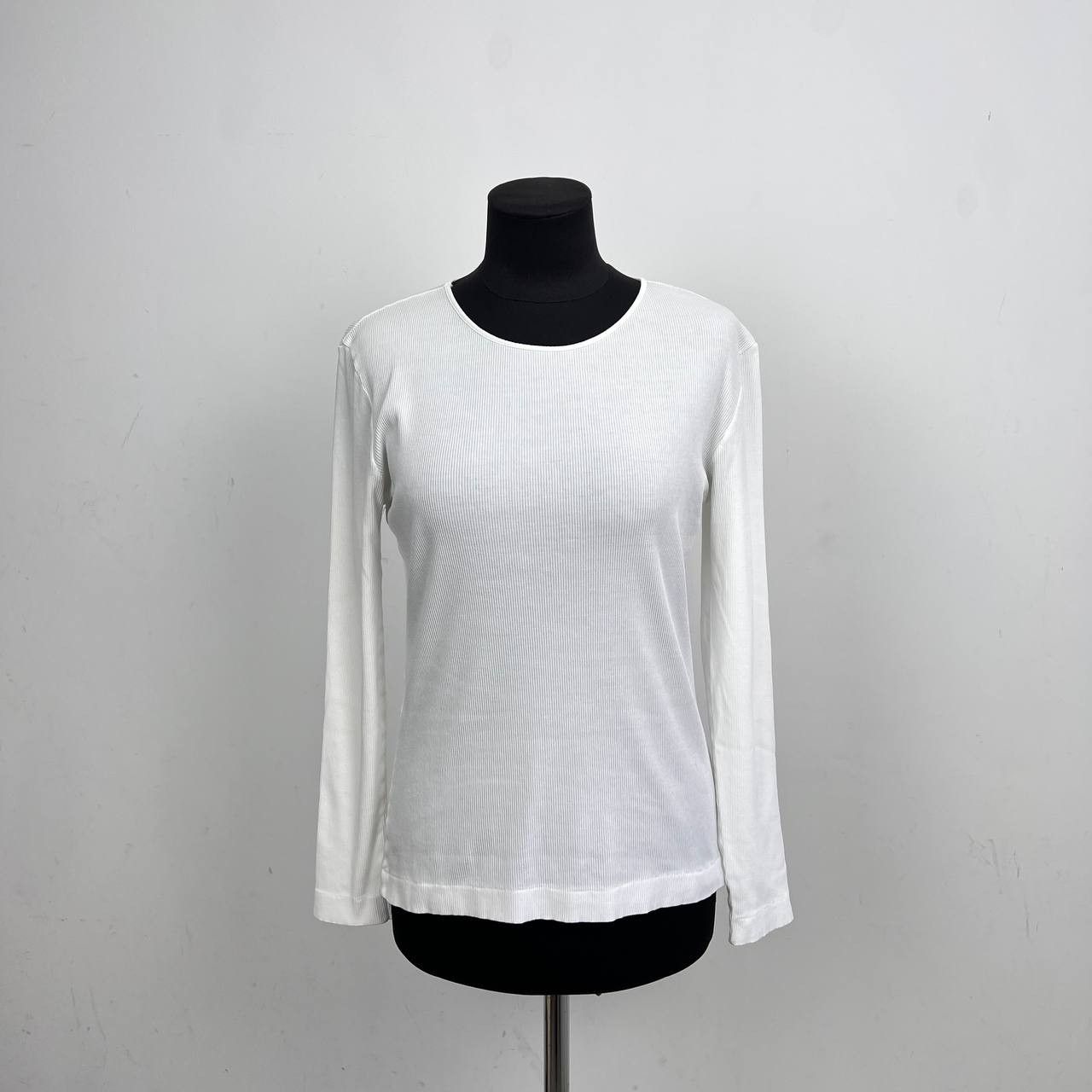 Jil Sander Jil Sander White Long Sleeve Women Size M Size M / US 6-8 / IT 42-44 - 1 Thumbnail