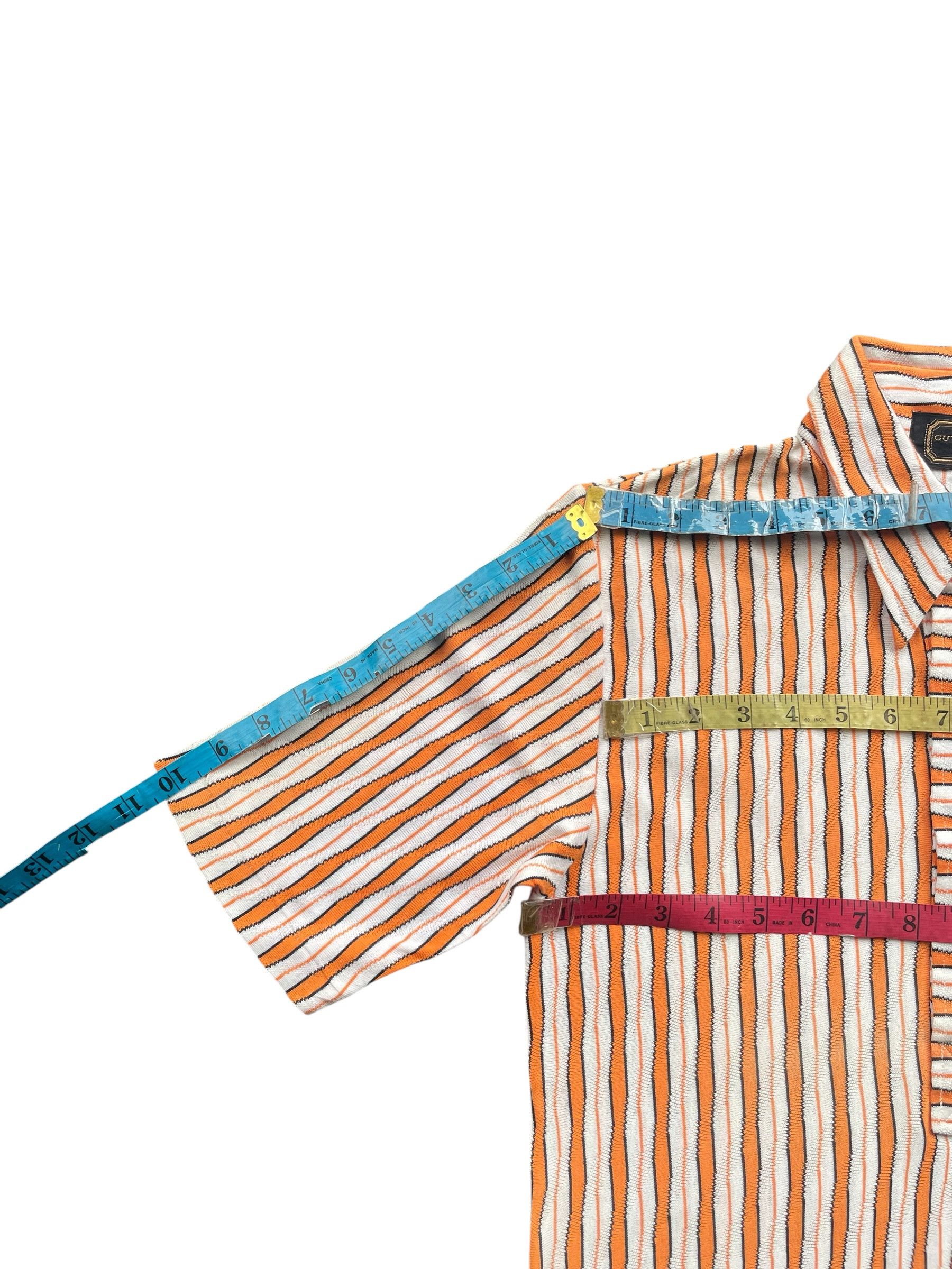 Japanese Brand Vintage Guy 60's Style Design Polo Tshirt Size US S / EU 44-46 / 1 - 11 Thumbnail