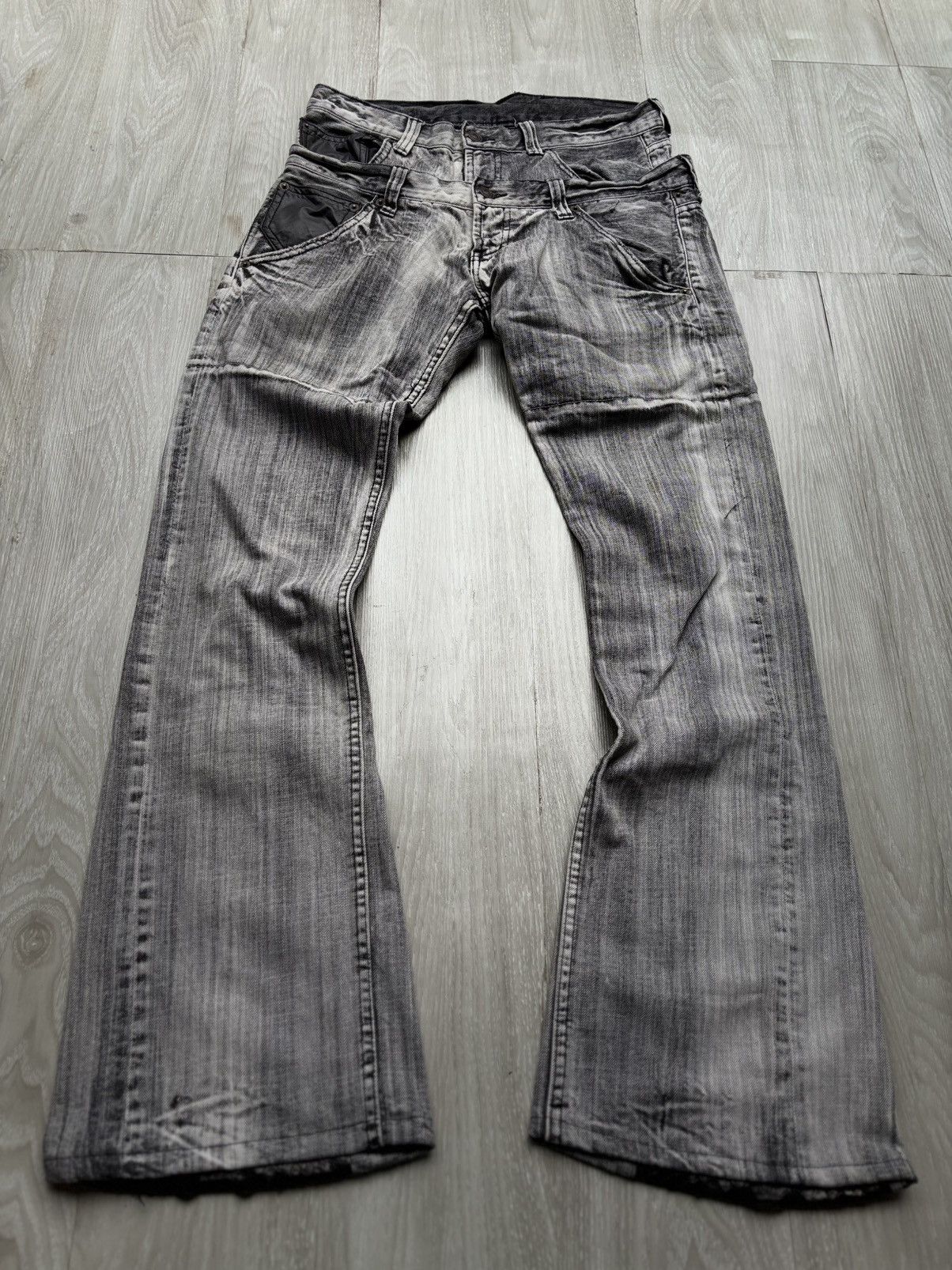 00s archive berning sho ダメージ ギミック ジーンズ｜00s archive