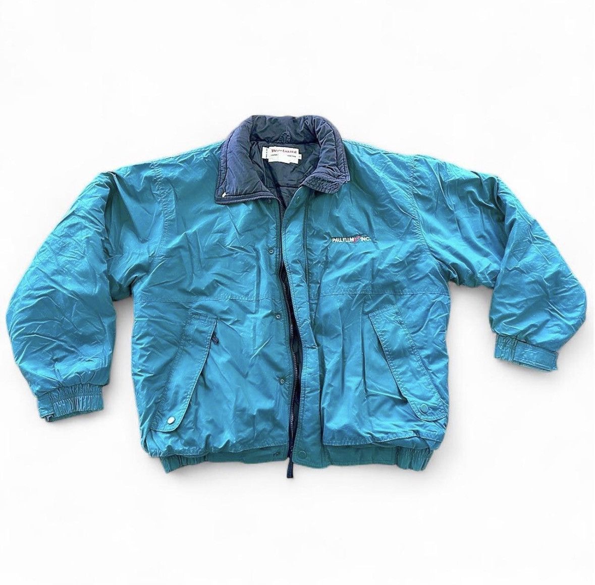 Other Teal and navy thick jacket boxy fit Size US L / EU 52-54 / 3 - 1 Thumbnail