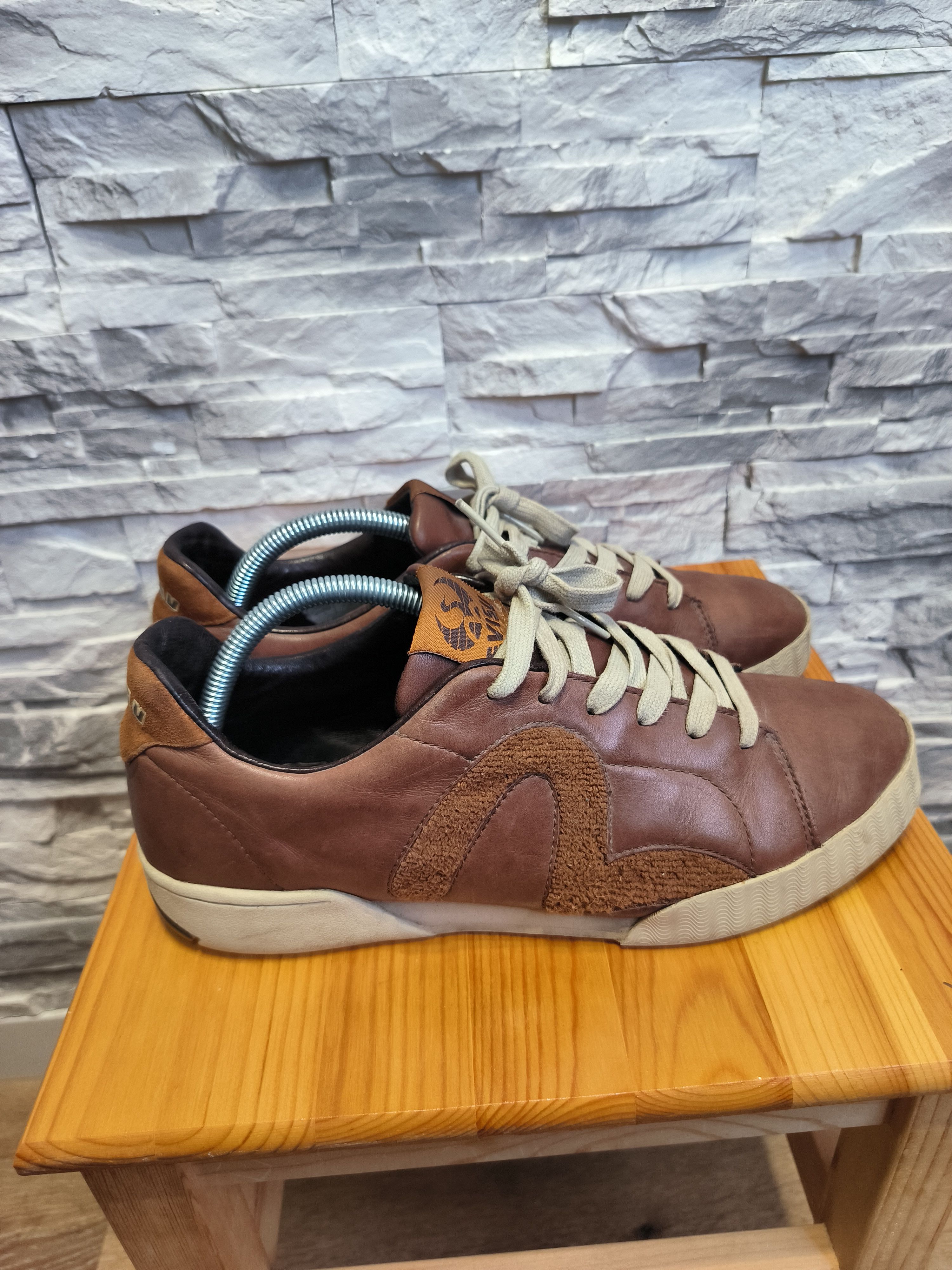 Vintage Evisu Leather Shoes Brown, image size:3000x4000
