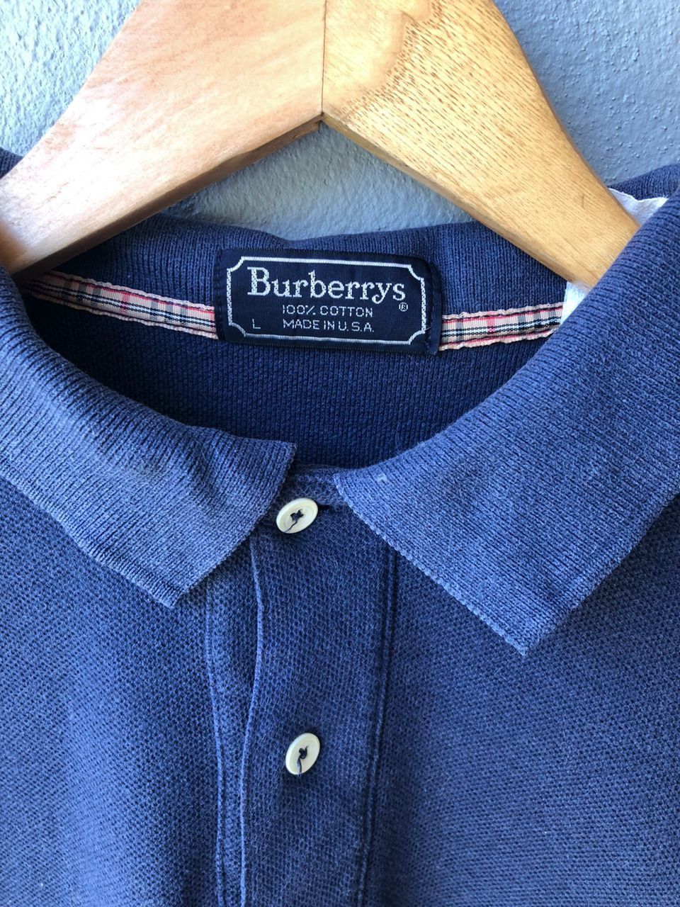 Burberry × Vintage Burberrys coton usa made Size US L / EU 52-54 / 3 - 3 Thumbnail