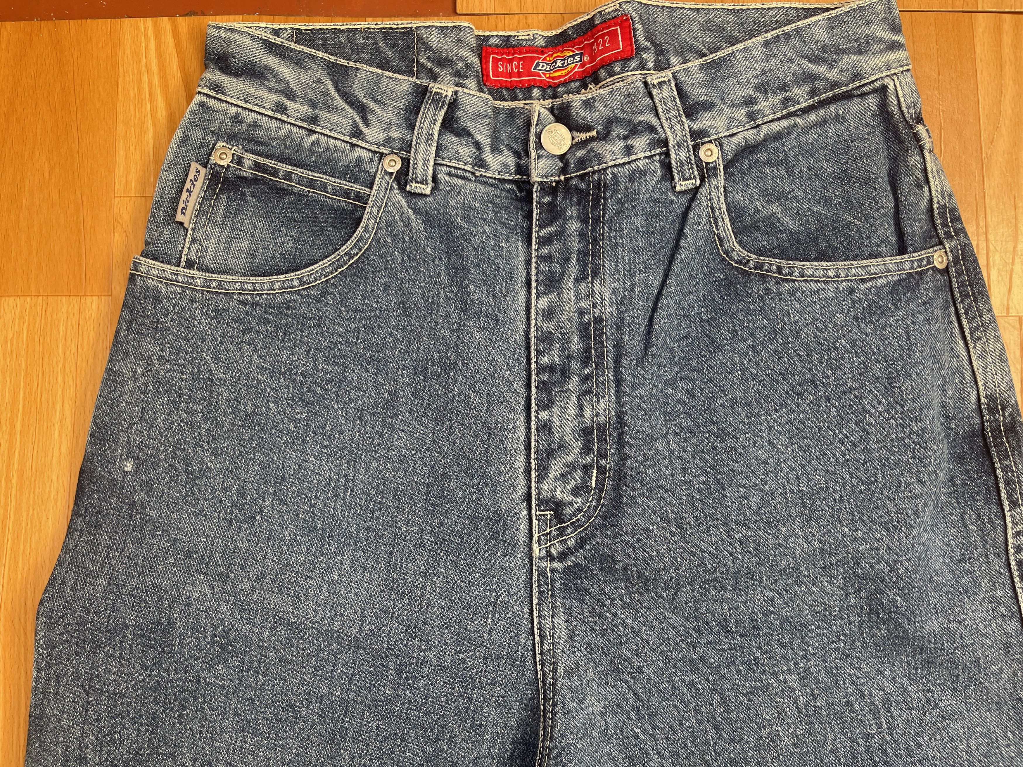 Dickies Dickies jeans, vintage baggy Big Daddy hip hop 90s skater 28 Size US 28 / EU 44 - 9 Thumbnail