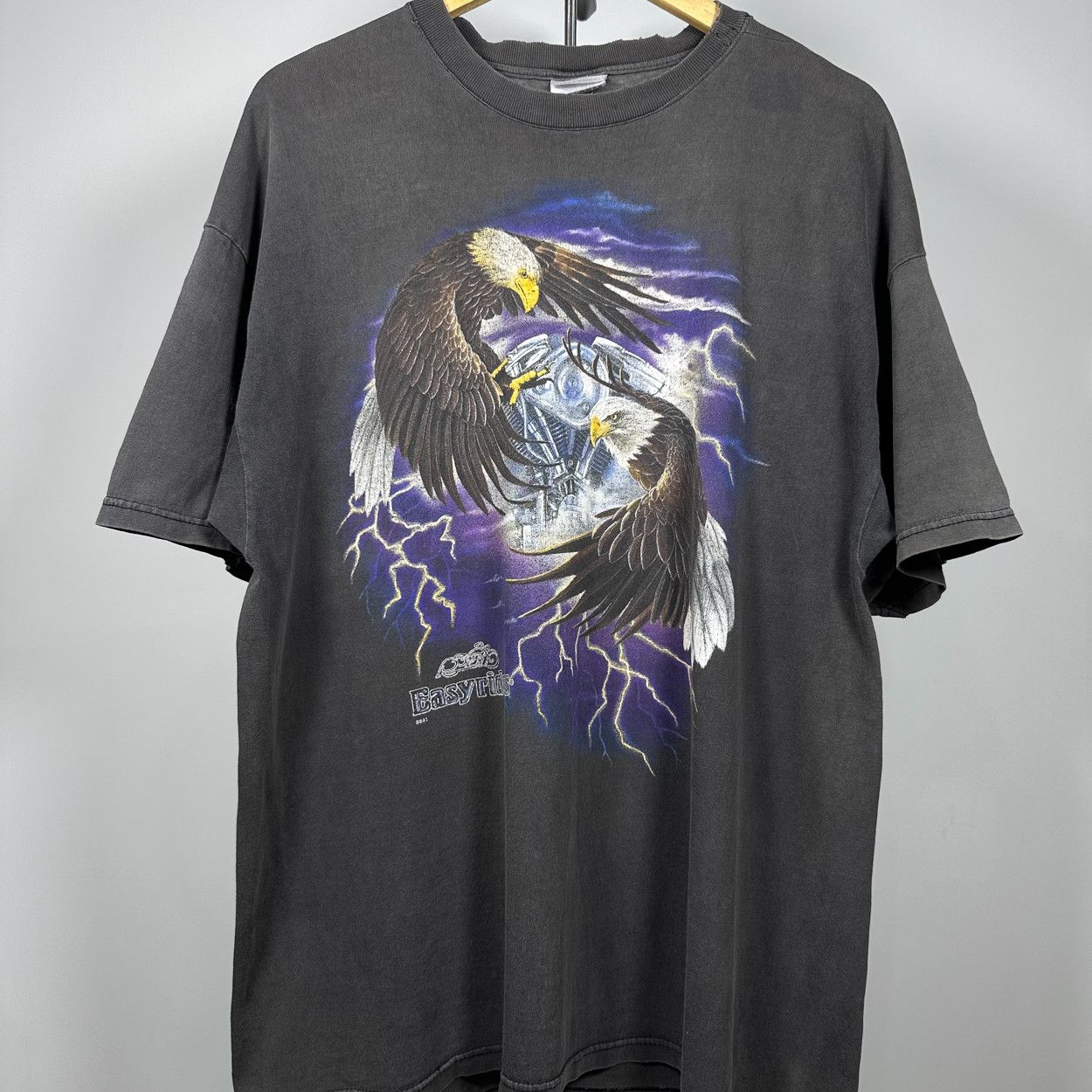 Vintage 90s Easy Riders Trash Faded size XL Size US XL / EU 56 / 4 - 1 Thumbnail