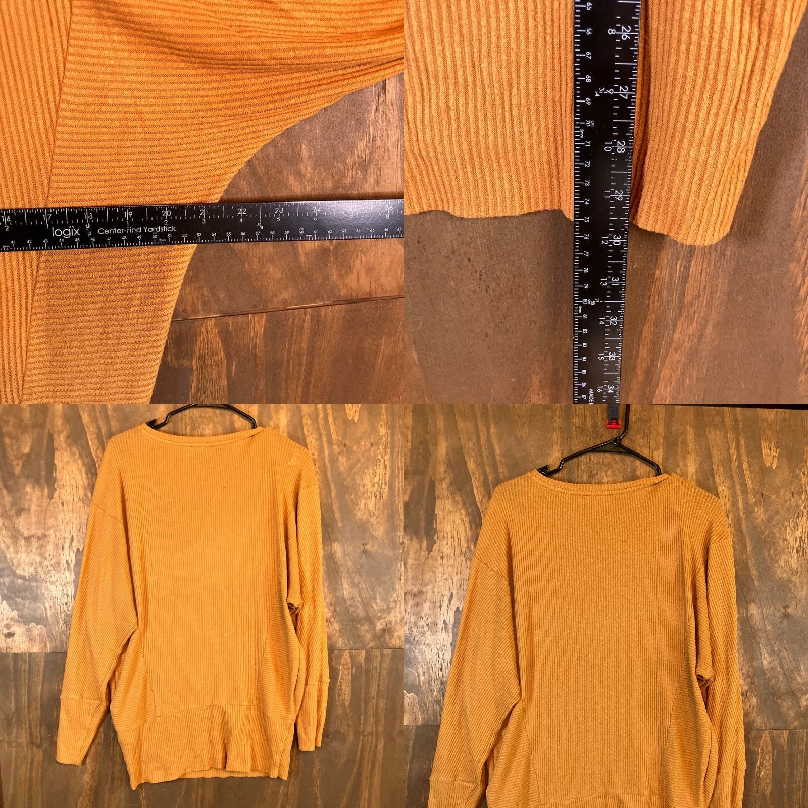 Express Express Sweater Yellow Dolman Long Sleeve Tunic Medium Womens Size M / US 6-8 / IT 42-44 - 8 Thumbnail