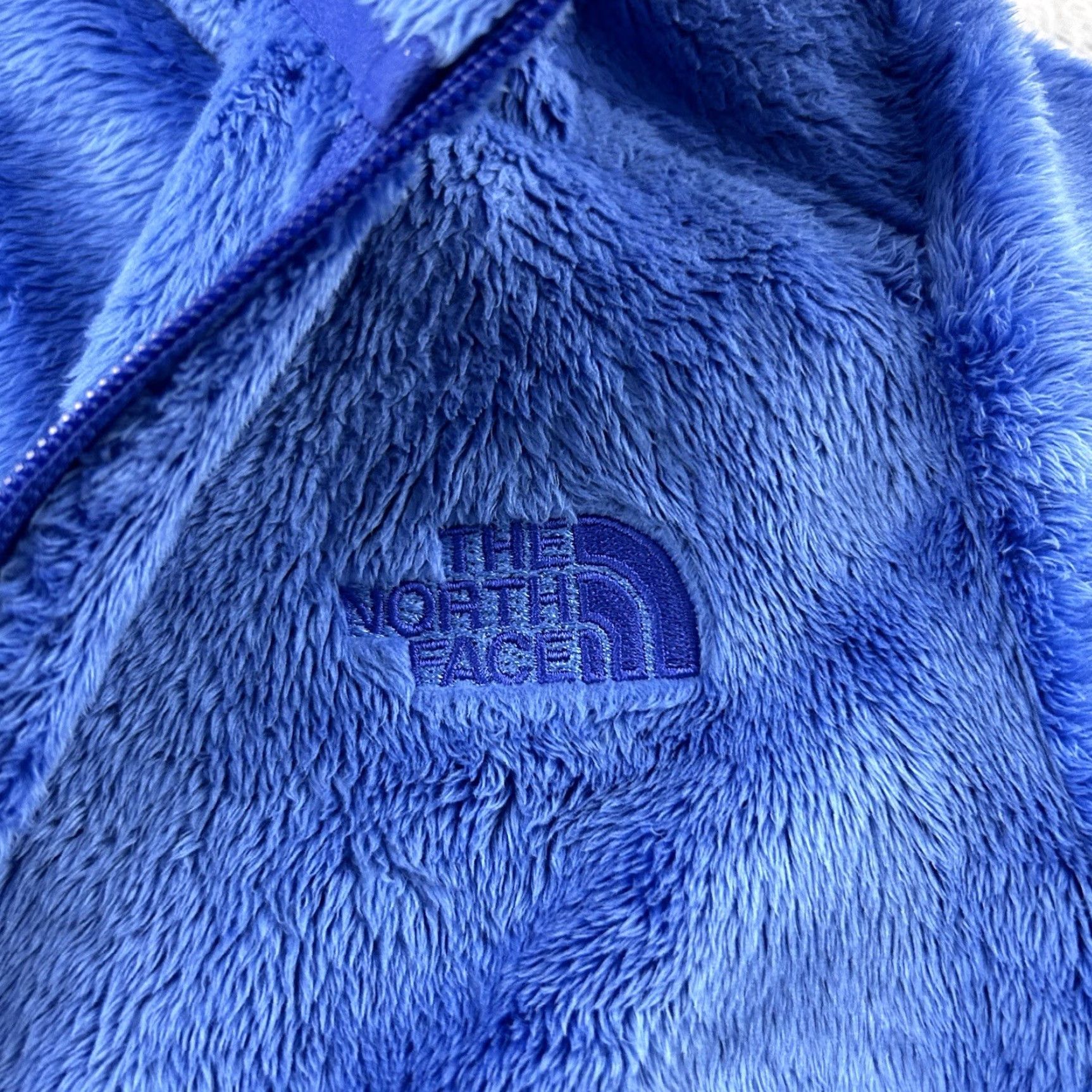 The North Face The North Face Jacket Women's Small Blue Purple Full Zip Fleece Outdoor Shirt Size S / US 4 / IT 40 - 2 Thumbnail