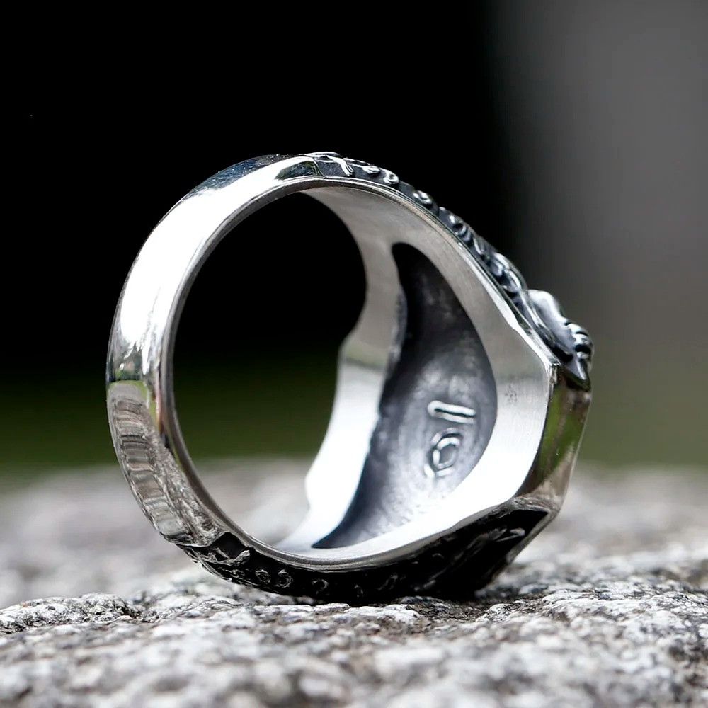 Jewelry Mythology Flying Eagle Ring Streetwear Jewelry Fashion Gift Size ONE SIZE - 5 Thumbnail