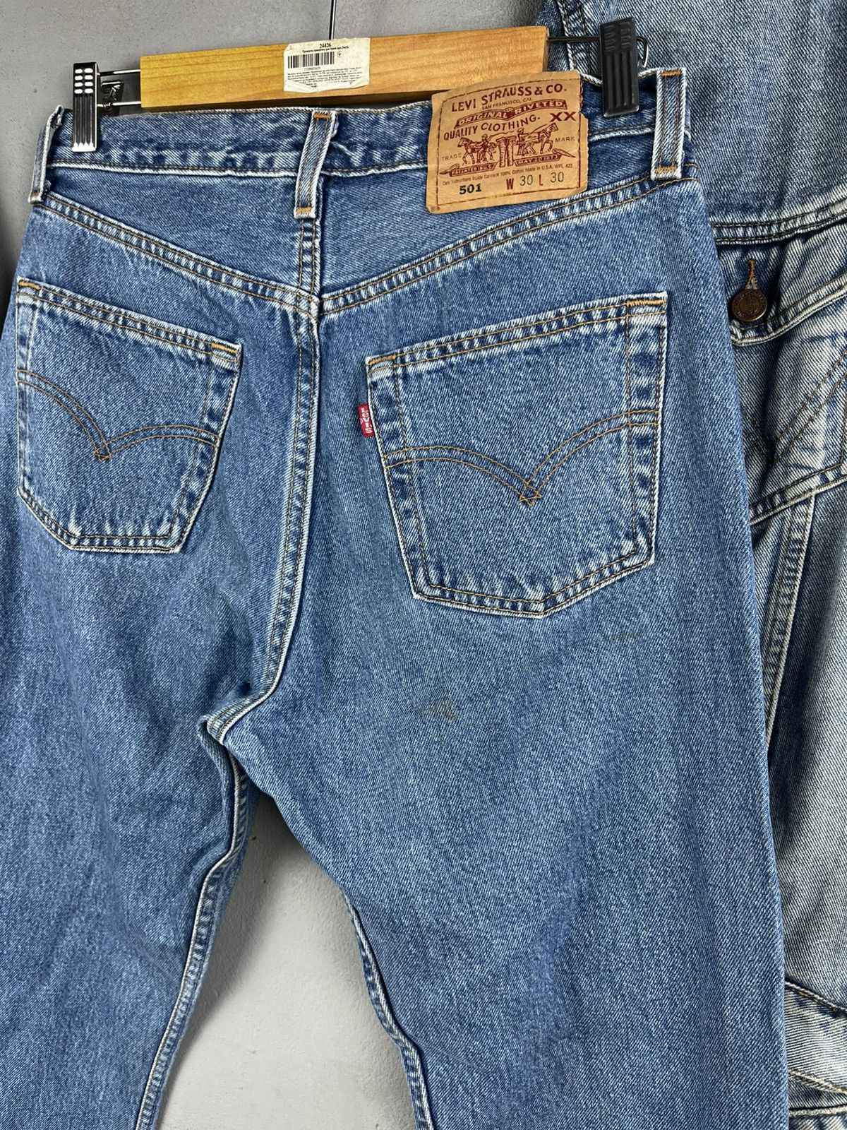 Levi's Levis denim vintage made usa Size 30" / US 8 / IT 44 - 11 Thumbnail