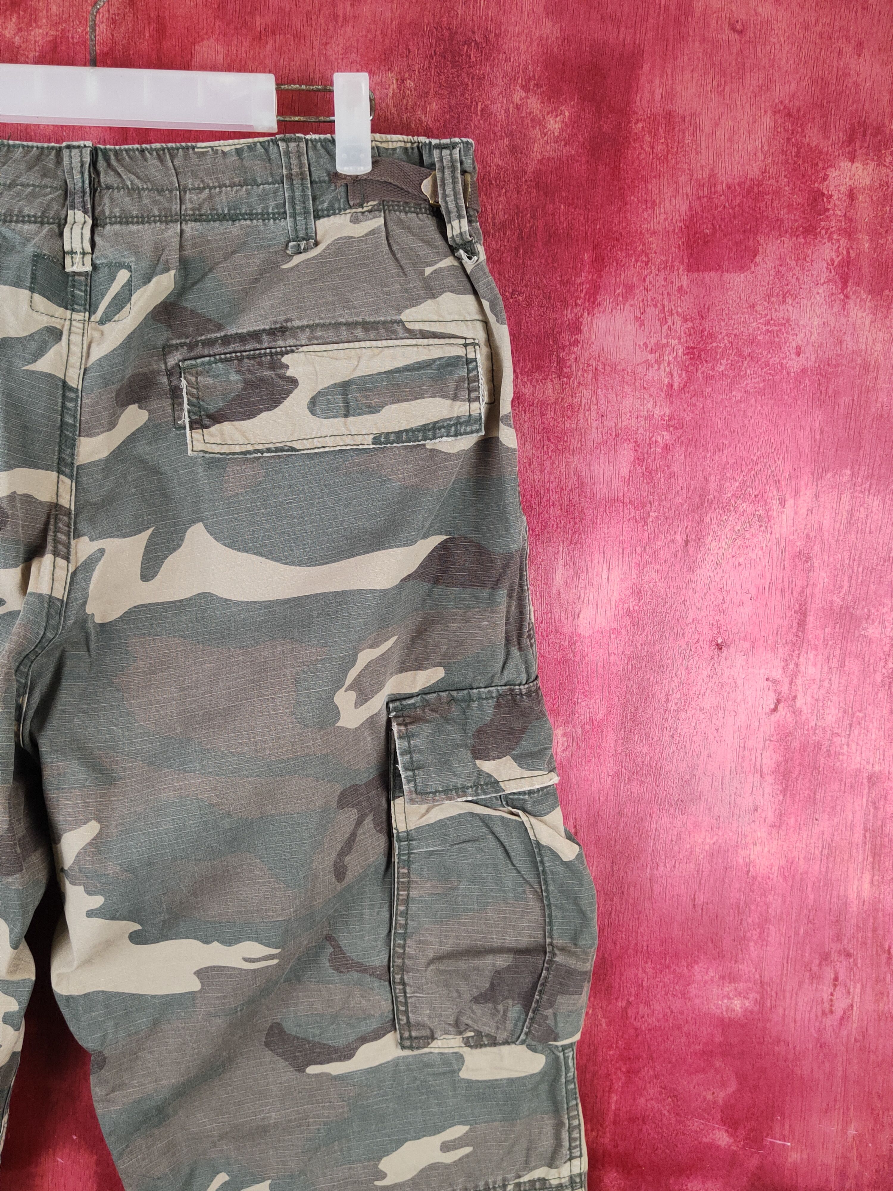 Avirex Avirex Camouflage Multipocket Tactical Cargo Pants #S1752 Size US 33 - 10 Thumbnail