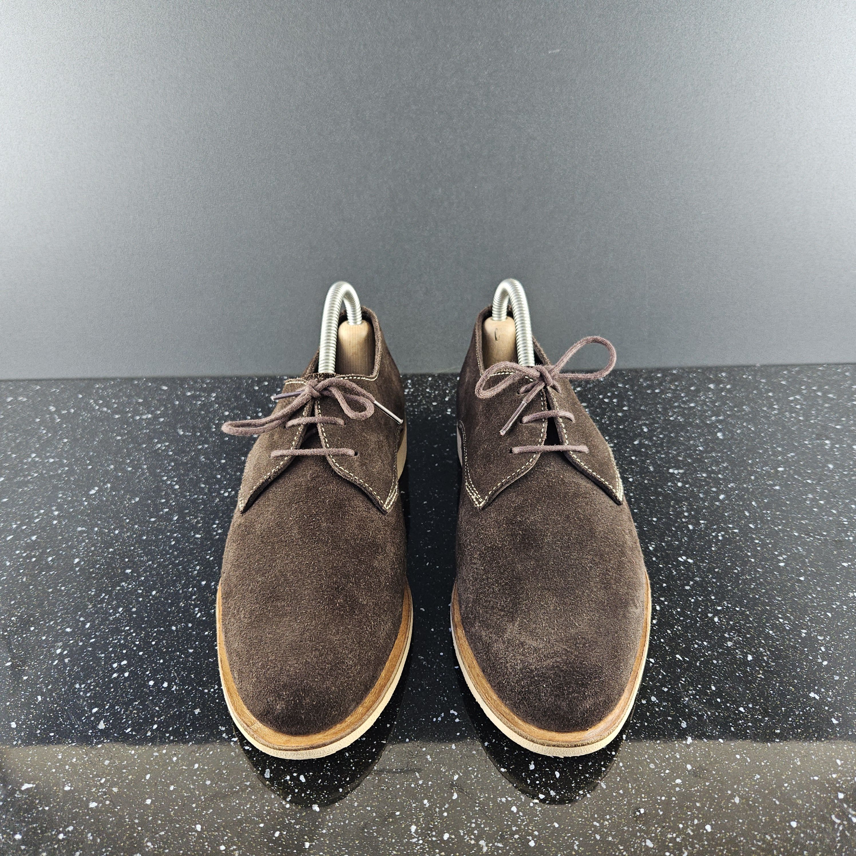 Paraboot Paraboot brown suede shoes Sz 7.5 Size US 8.5 / EU 41-42 - 3 Thumbnail