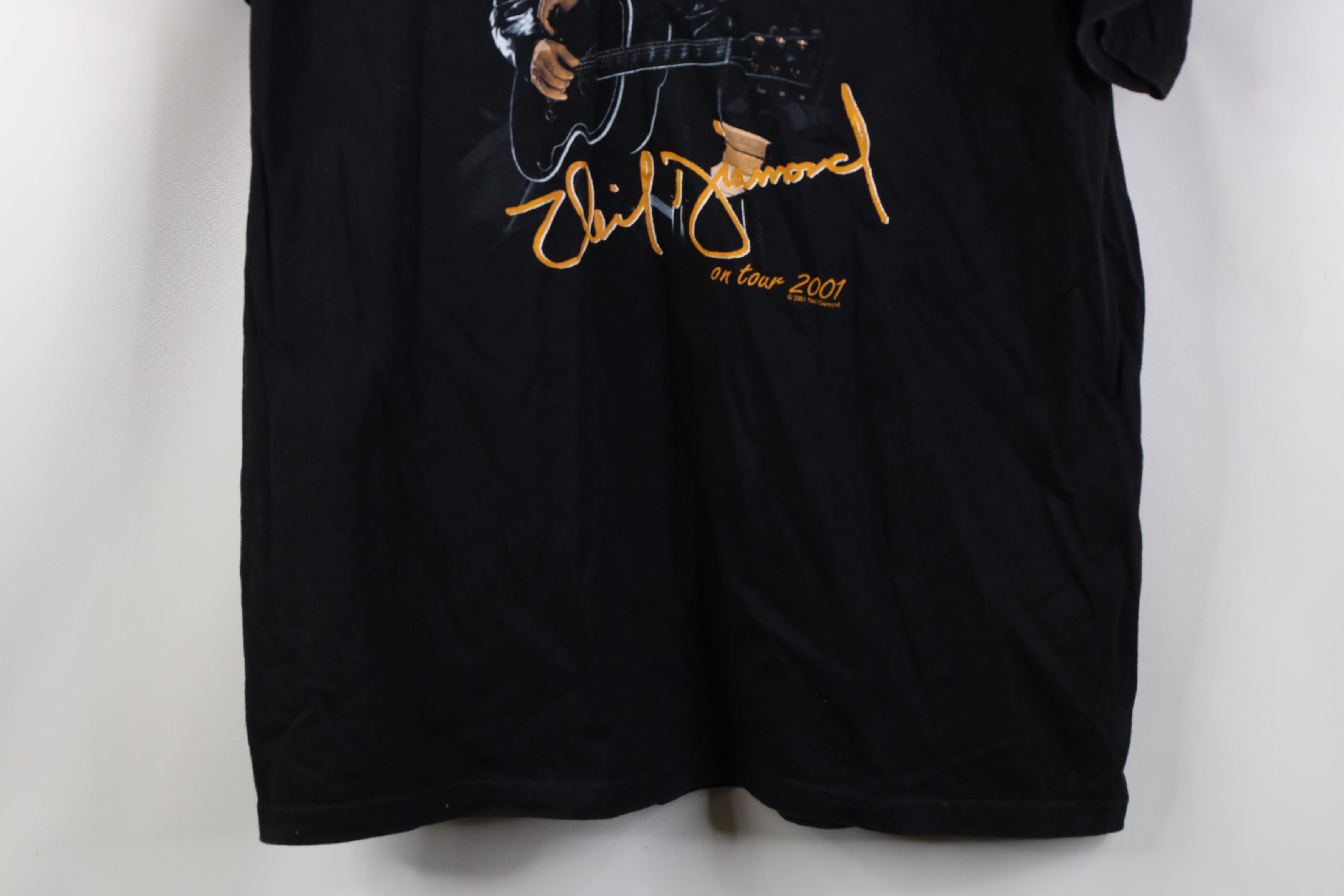 Vintage Vintage Y2K Live In Concert Tour Neil Diamond Band T-Shirt Size US L / EU 52-54 / 3 - 3 Thumbnail