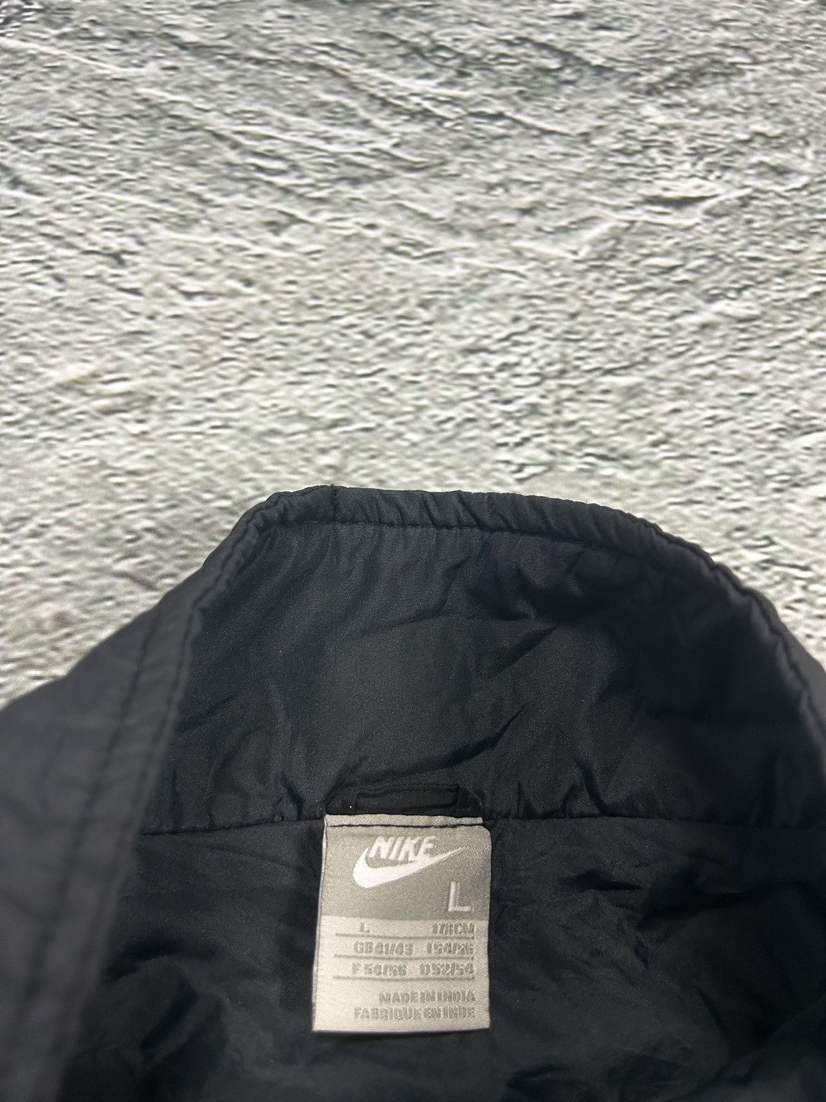 Nike × Vintage Nike TN track jacket nylon vintage drill Y2K black yellow Size US M / EU 48-50 / 2 - 6 Thumbnail
