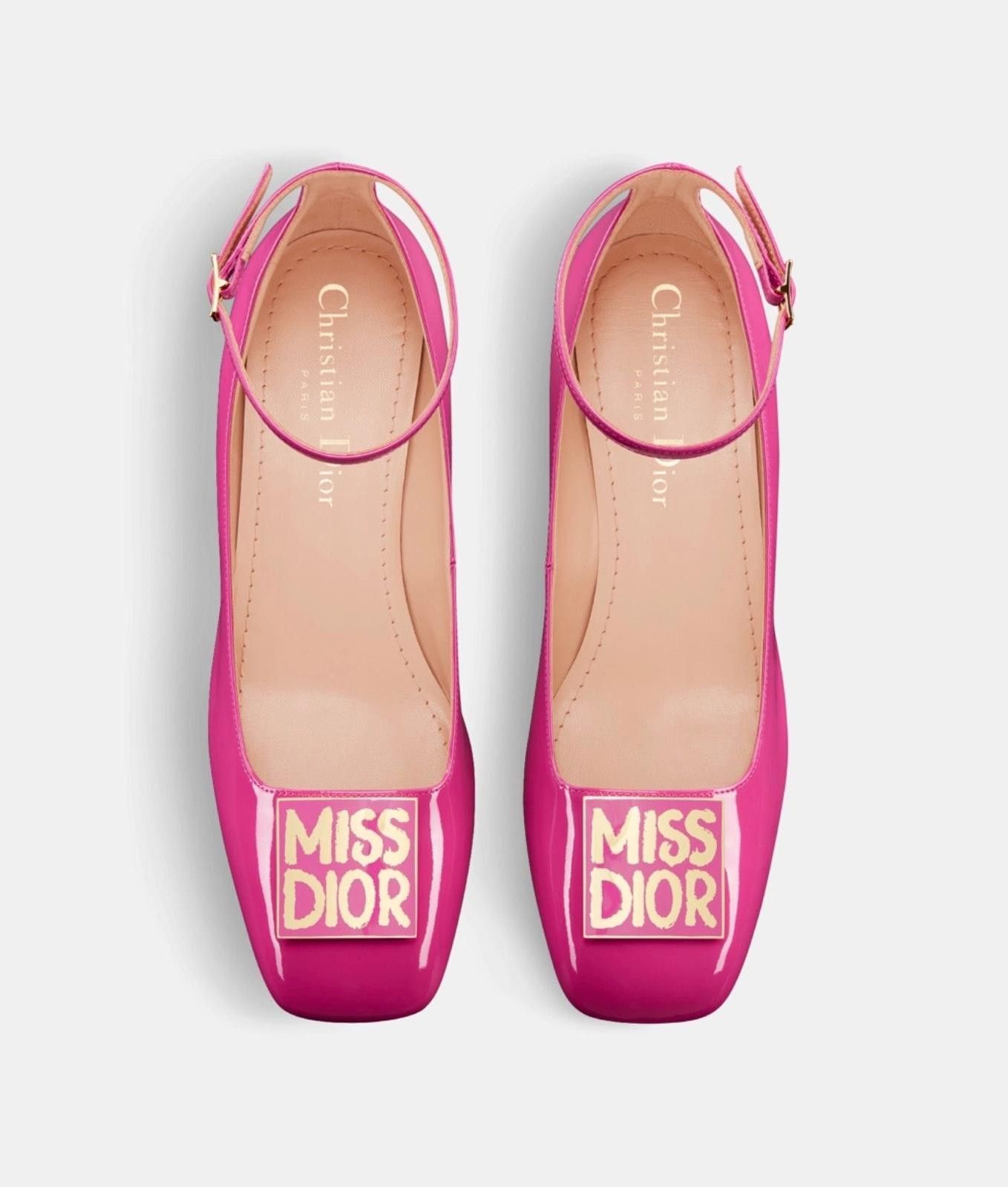 Dior Dior Miss Dior Graffiti Pumps Size US 5.5 / IT 35.5 - 4 Thumbnail