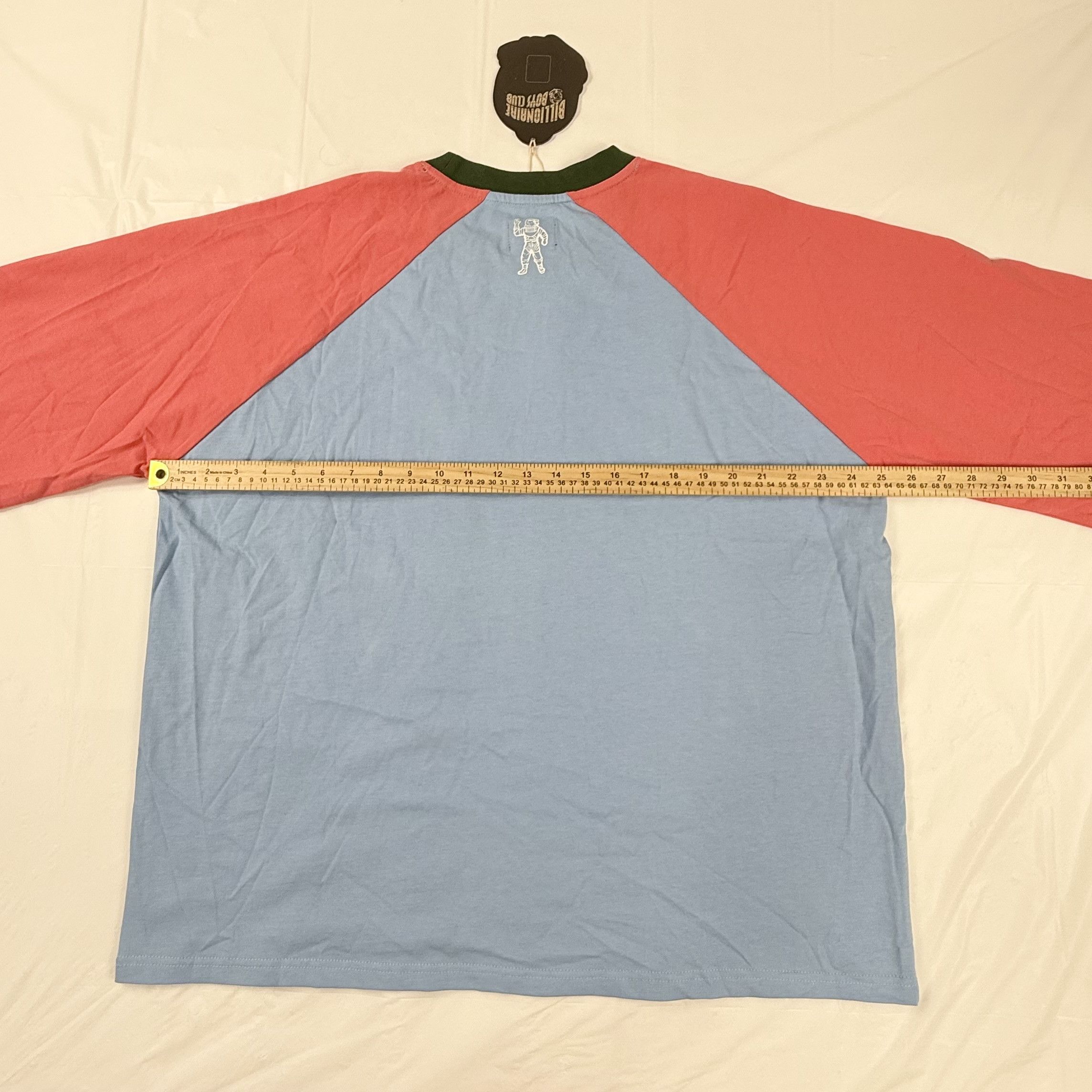 Billionaire Boys Club Billionaire Boys Club Raglan T-Shirt Blue Red Green Arch Size US M / EU 48-50 / 2 - 3 Thumbnail