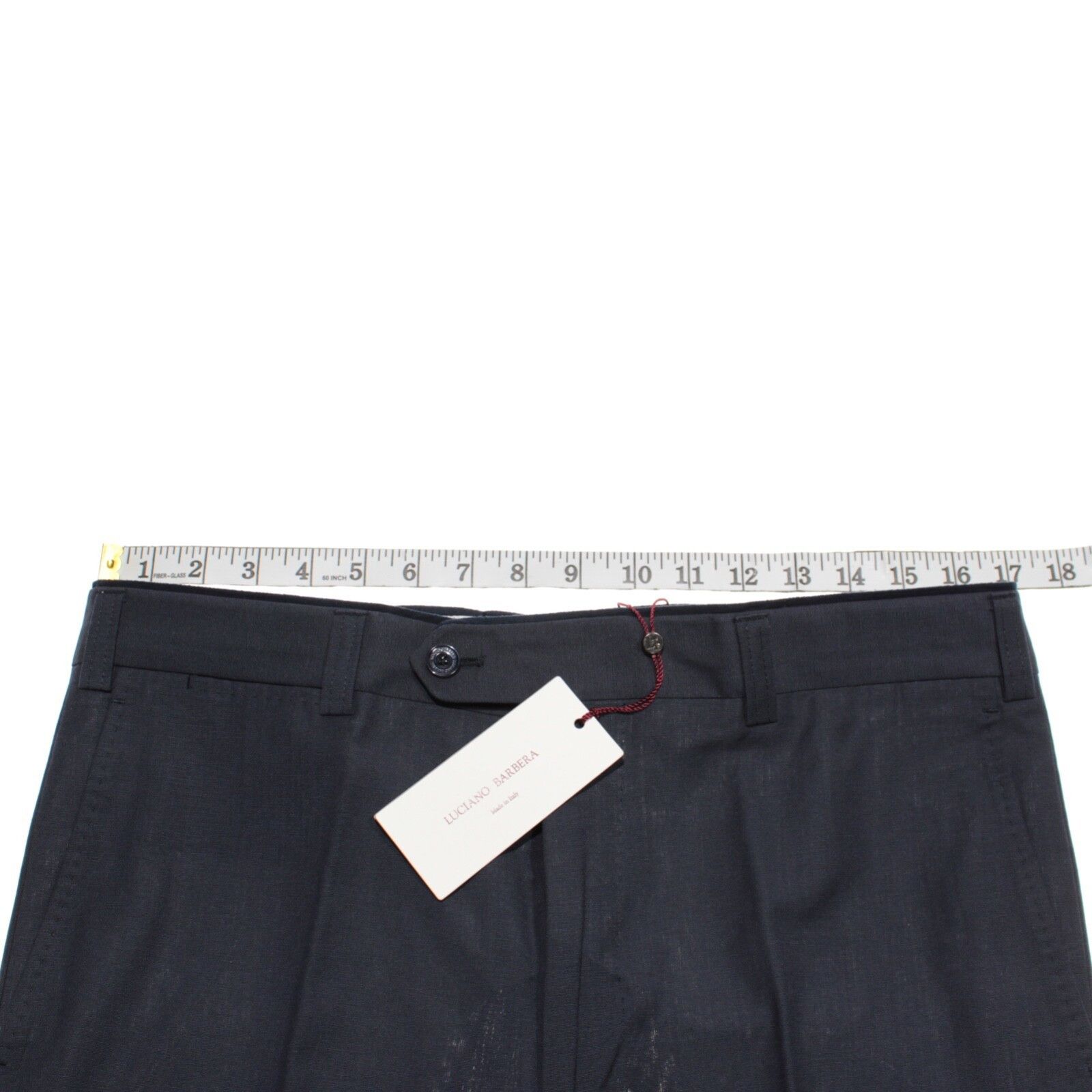 Luciano Barbera Luciano Barbera New with tags Dress Pants Size 34 US In Blue Size US 34 / EU 50 - 7 Thumbnail