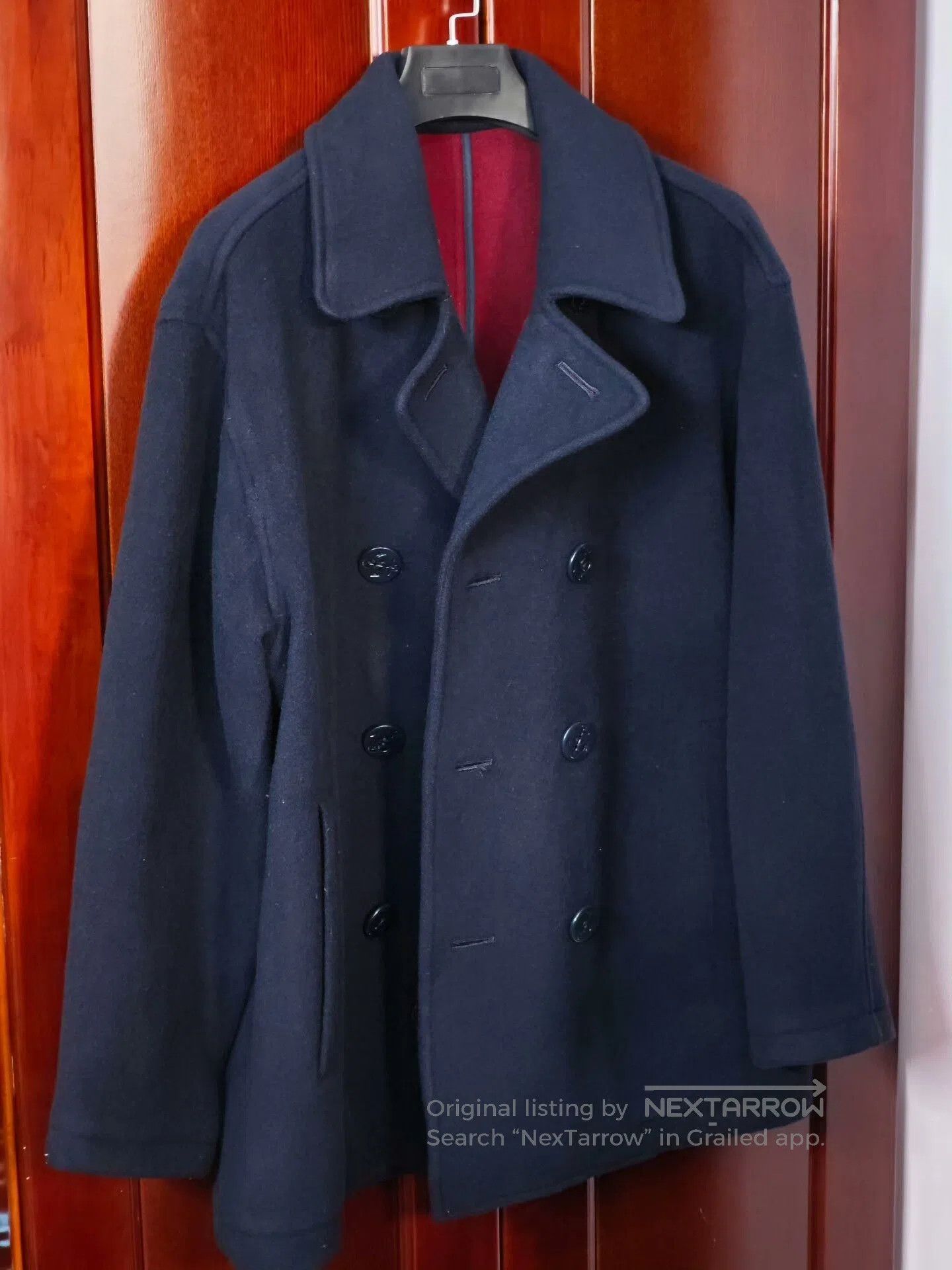Japanese Brand Italian Wool Cashmere Double-Faced Jacket. Size US M / EU 48-50 / 2 - 1 Thumbnail