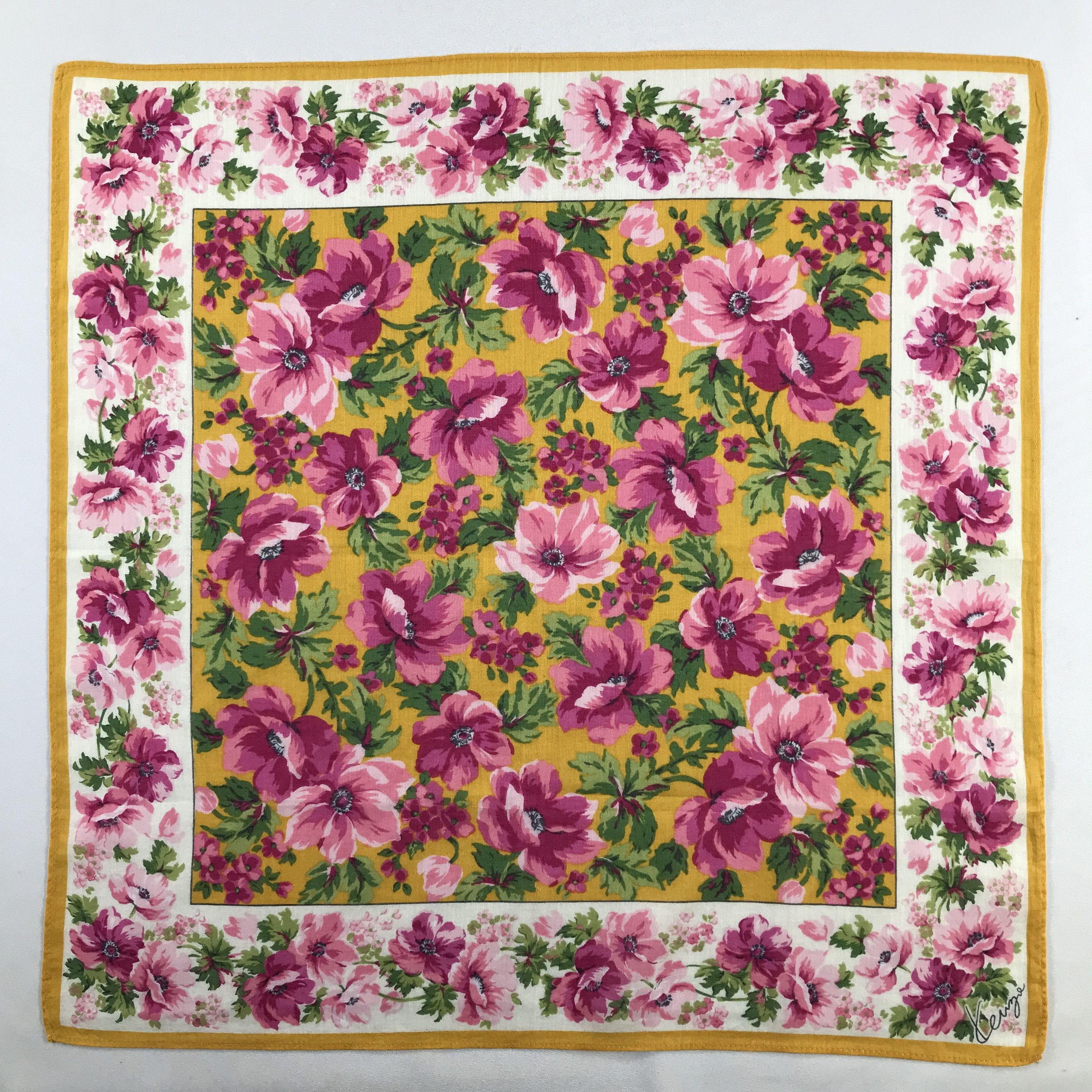 Kenzo Kenzo Handkerchief / Bandana / Neckerchief C569 Size ONE SIZE - 3 Thumbnail