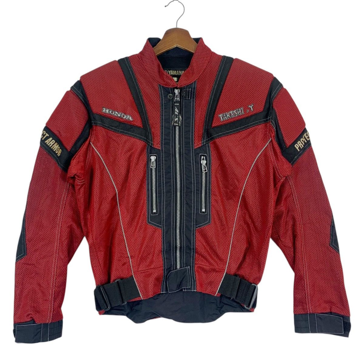 Japanese Brand × Yamaha Vintage Yamaha Protect Armor Riders Jacket Size US M / EU 48-50 / 2 - 1 Thumbnail