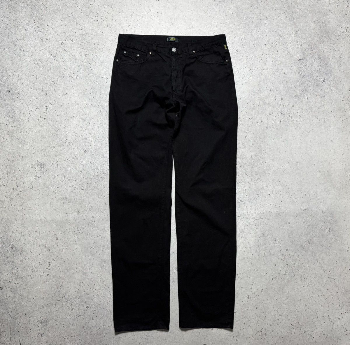 Versace Jeans Couture Versace Jeans Couture Luxury Black Trousers Pants Size US 32 / EU 48 - 2 Thumbnail