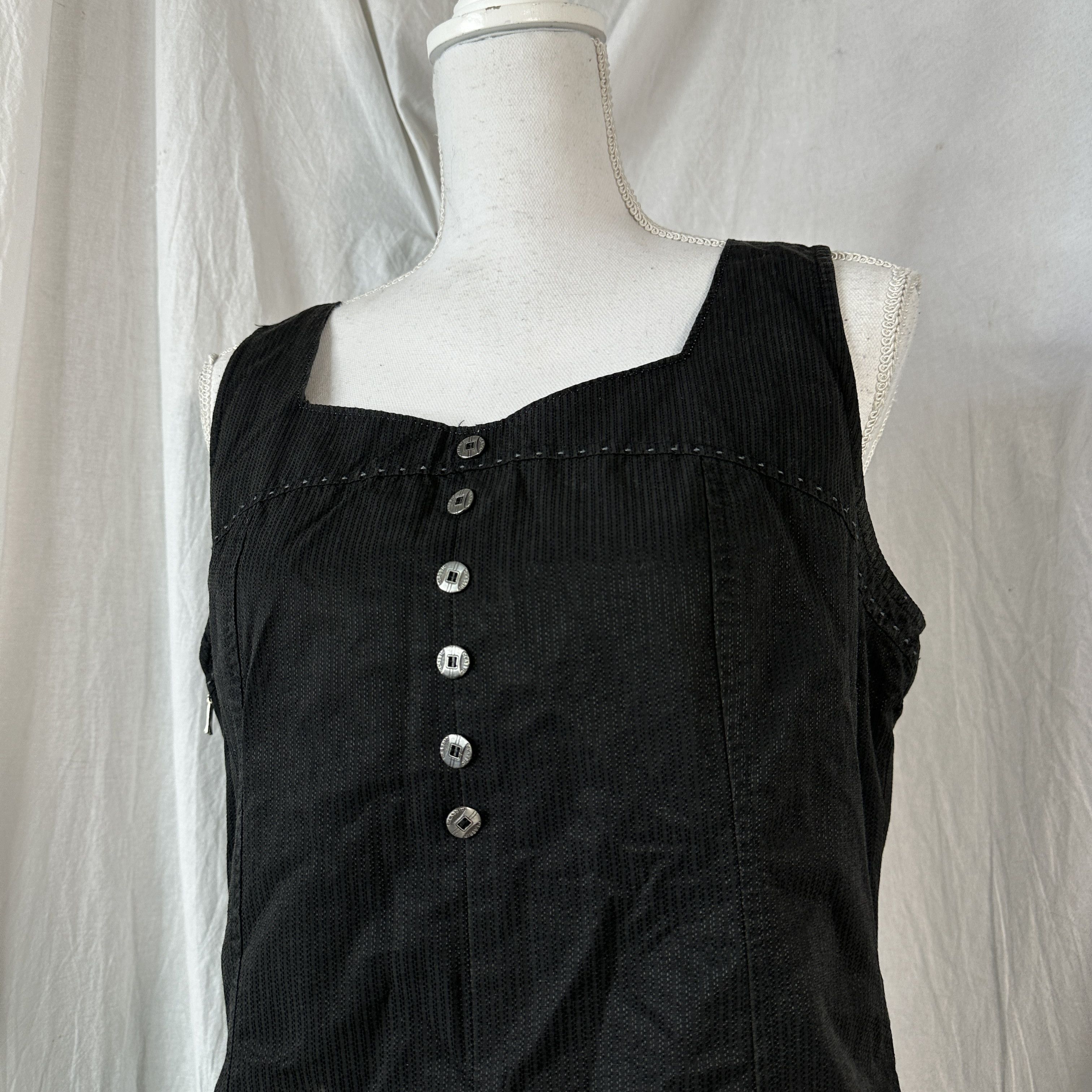 Vintage Vintage Avant Garde Y2K Retro Opium Bubble Roses 00s Dress Size L / US 10 / IT 46 - 5 Thumbnail