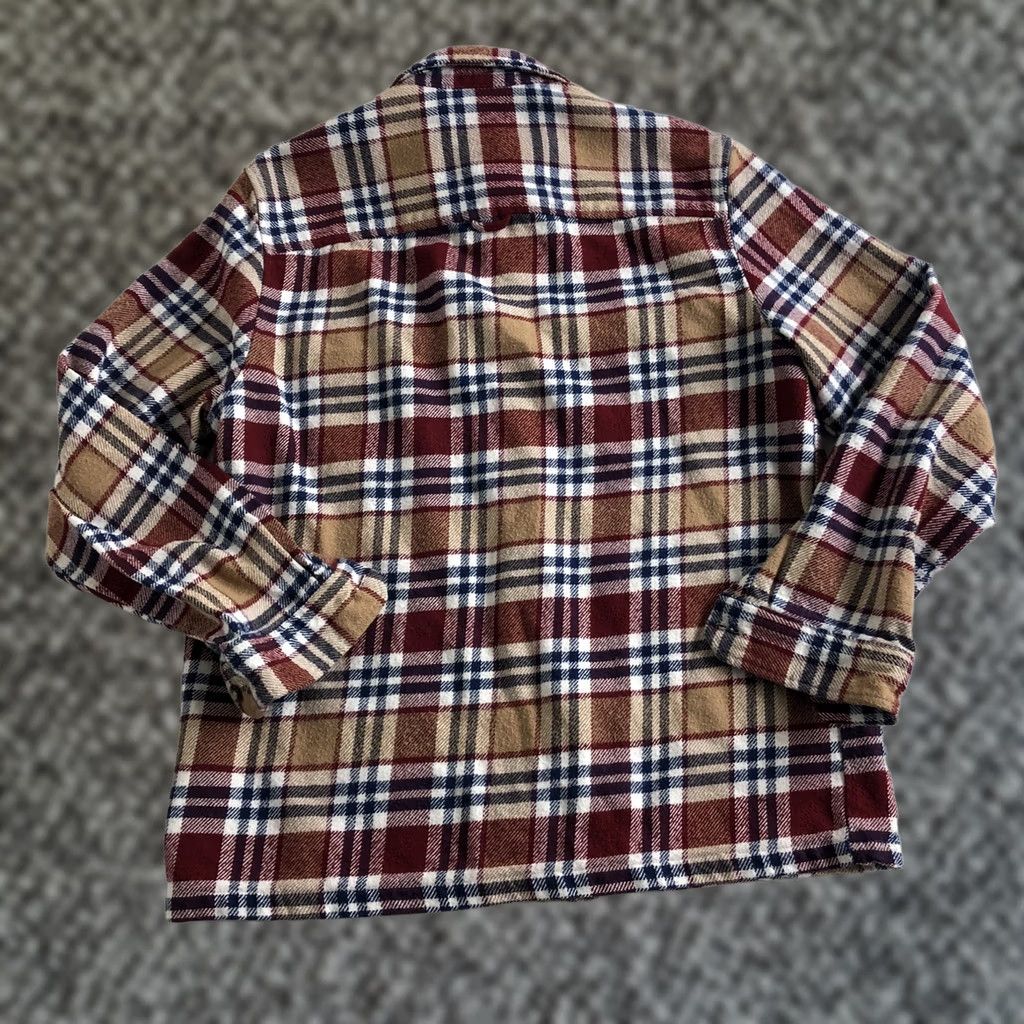 Asos ASOS Shirt Mens L Plaid Flannel Heavy Thick Button Long Sleeve Size Size US L / EU 52-54 / 3 - 1 Thumbnail