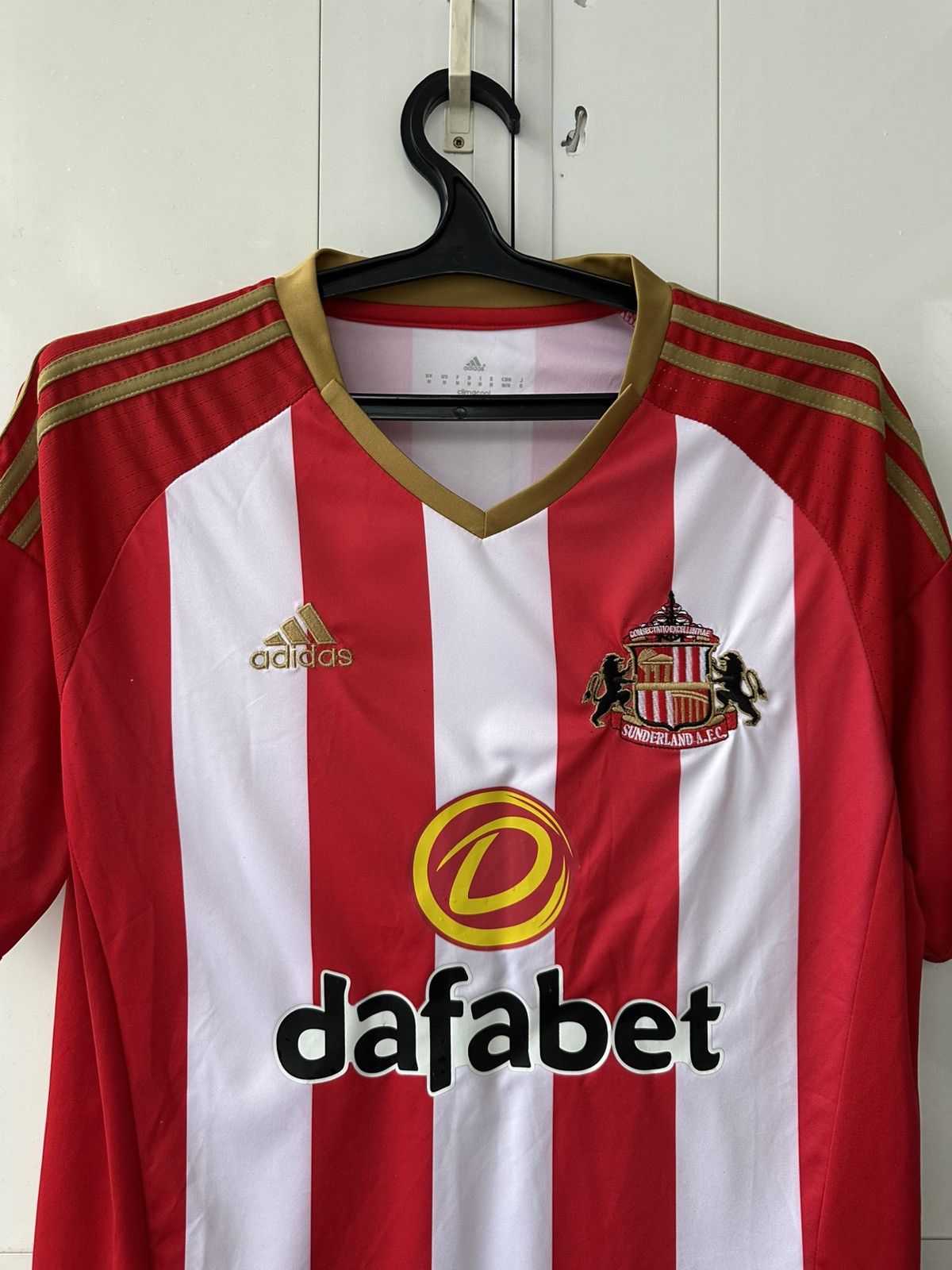 Adidas Vintage SunderLand Club 2016 Adidas Jersey Size US M / EU 48-50 / 2 - 7 Thumbnail