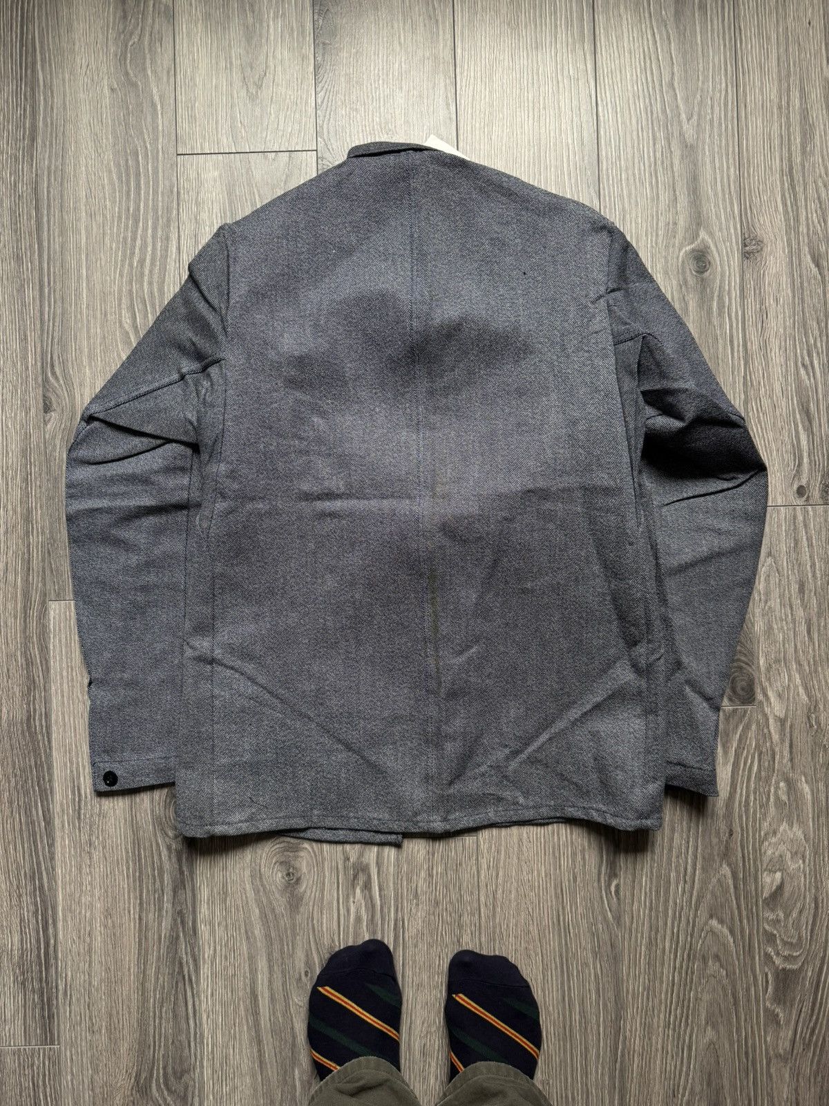 Le Laboureur Vintage French Workwear Utility Chore Sanfor Marsum Jacket Size US S / EU 44-46 / 1 - 9 Thumbnail