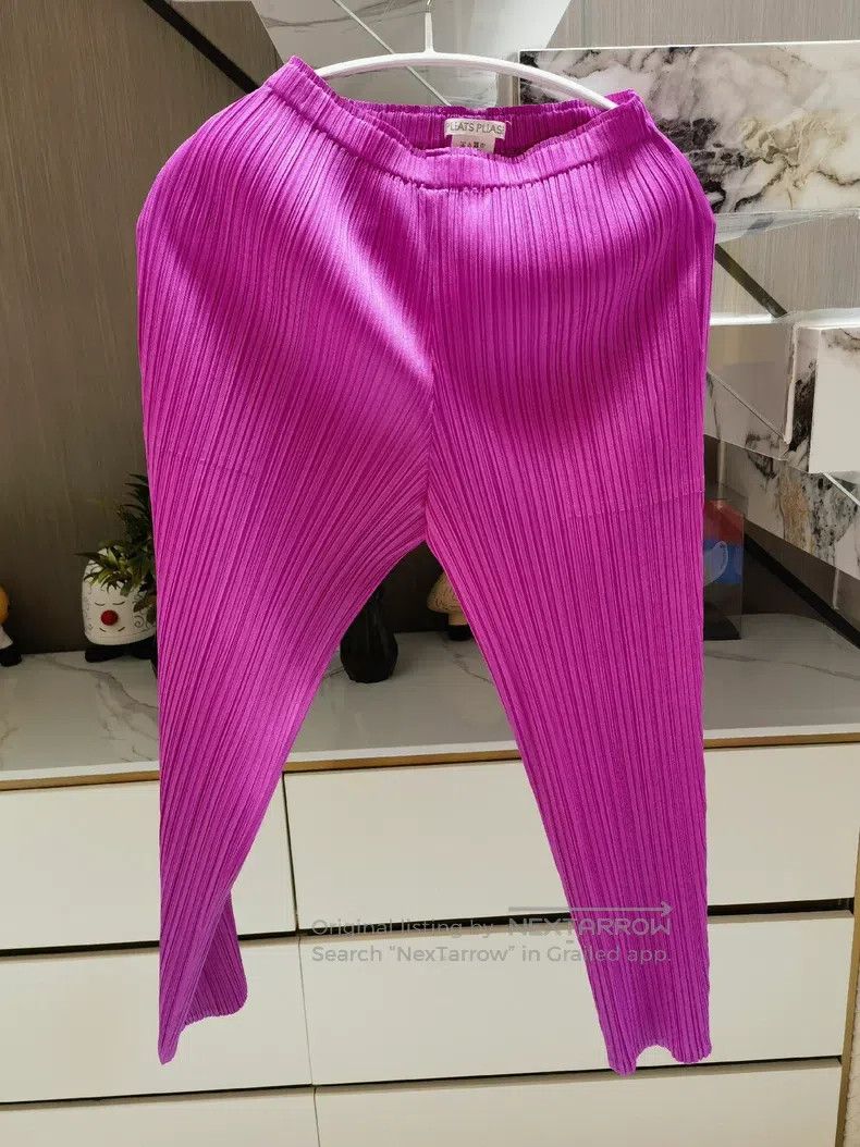 Issey Miyake Issey Miyake size:1 Pink Pants Size 31" - 1 Thumbnail
