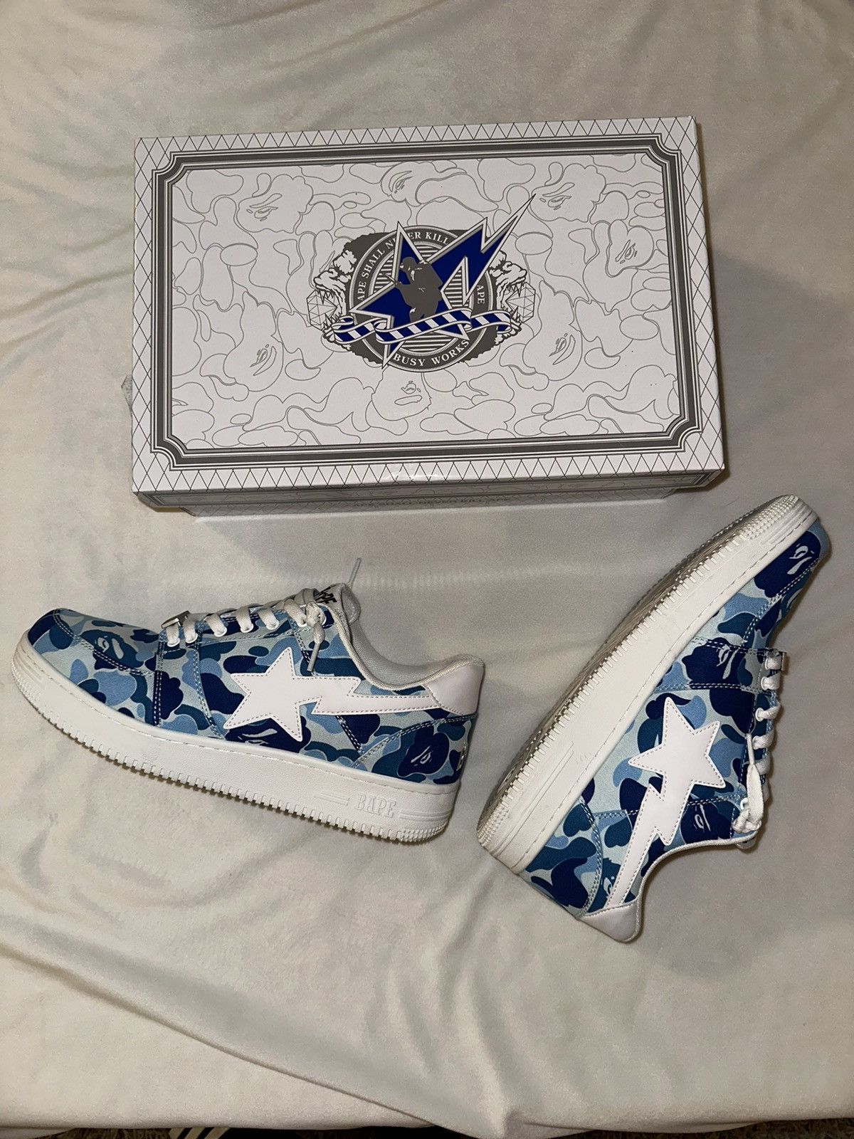 Bape ABC CAMO BAPESTA Size US 13 / EU 46 - 3 Thumbnail