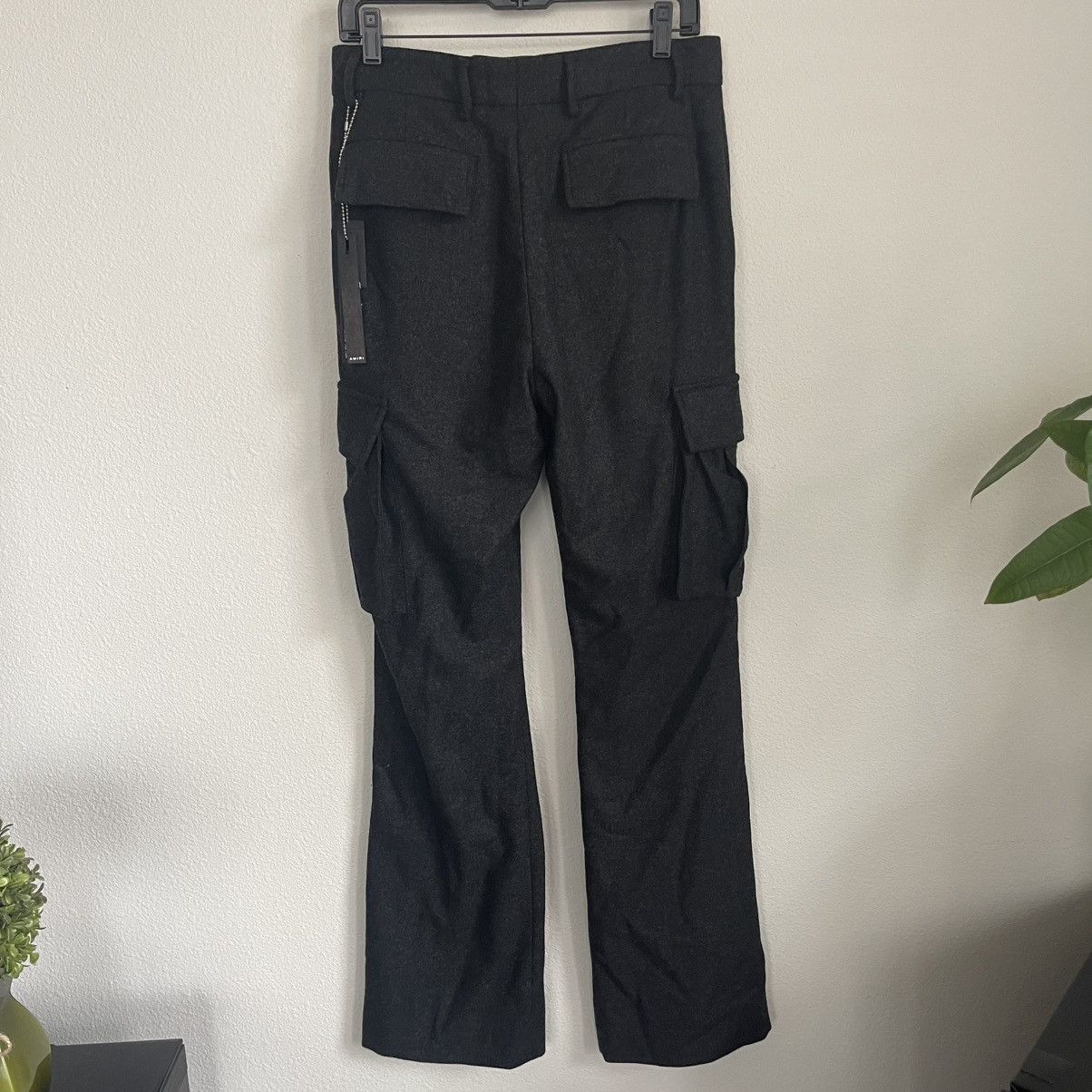 Amiri AMIRI Gray Slim Flared Cargo Pants Size US 30 / EU 46 - 6 Thumbnail