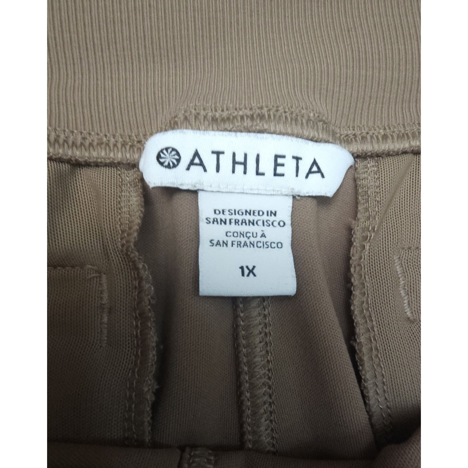 Athleta Athleta Venice Colorblock Wide Leg Pant Rustic Magnolia1X Size 40" / US 18 - 10 Thumbnail