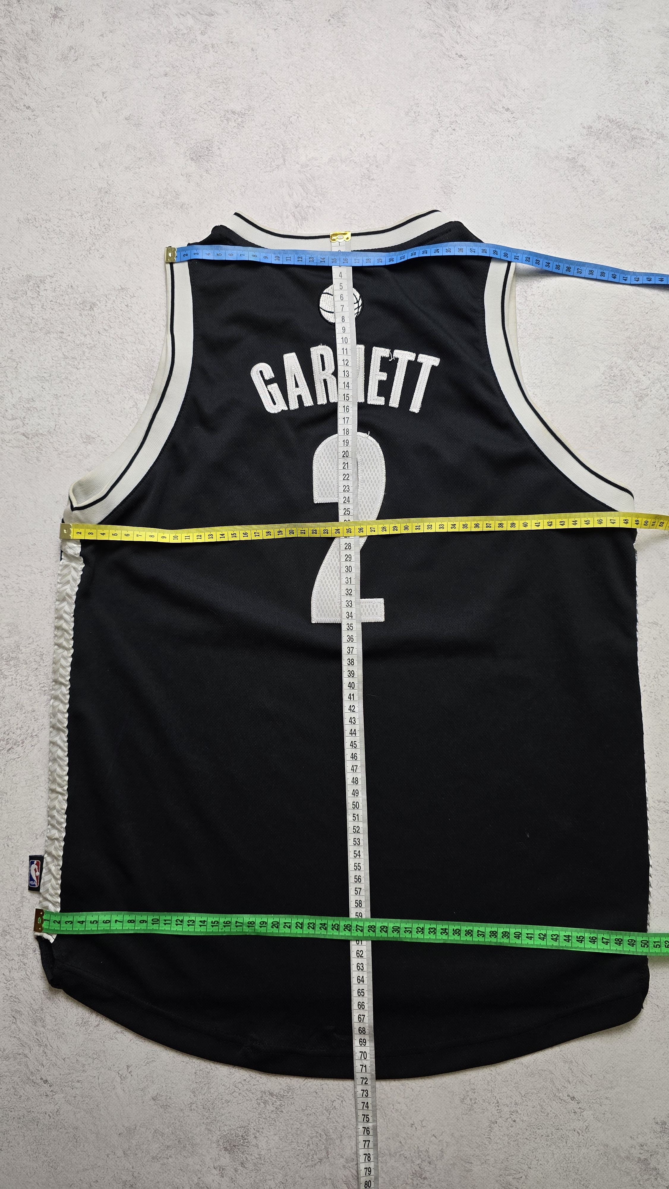 Adidas Kevin Garnett Brooklyn Nets Swingman Stitched Jersey Youth L Size US XS / EU 42 / 0 - 3 Thumbnail