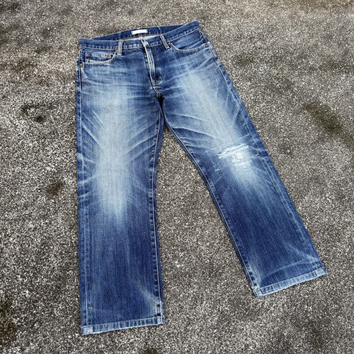 Japanese Brand W33 VINTAGE JAPANESE DENIM FADED JEAN PANTS Size US 33 - 2 Thumbnail