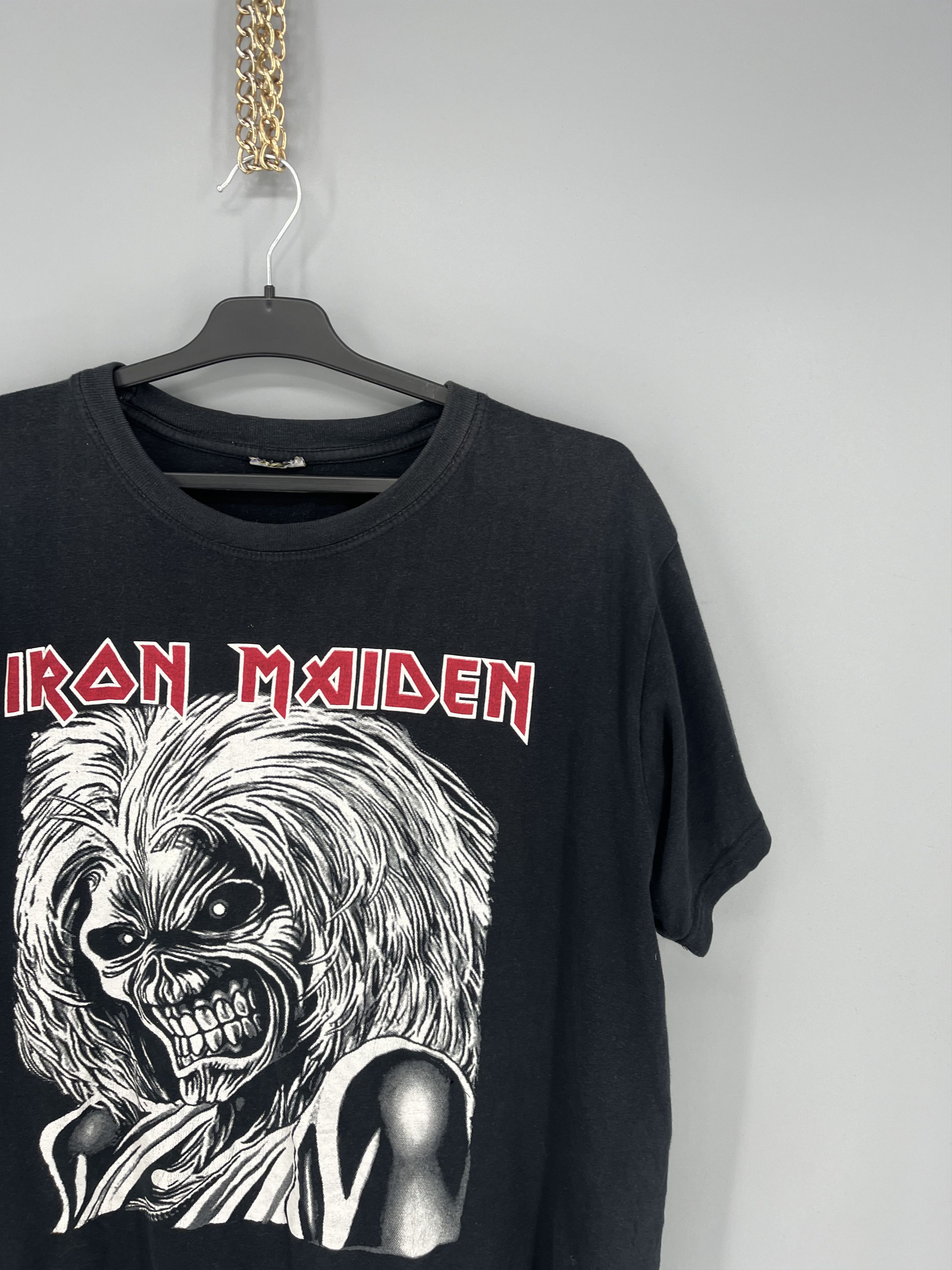 Band Tees Vintage Y2K Iron Maiden Horror Skulls Tee Band Streetwear Size US M / EU 48-50 / 2 - 5 Thumbnail