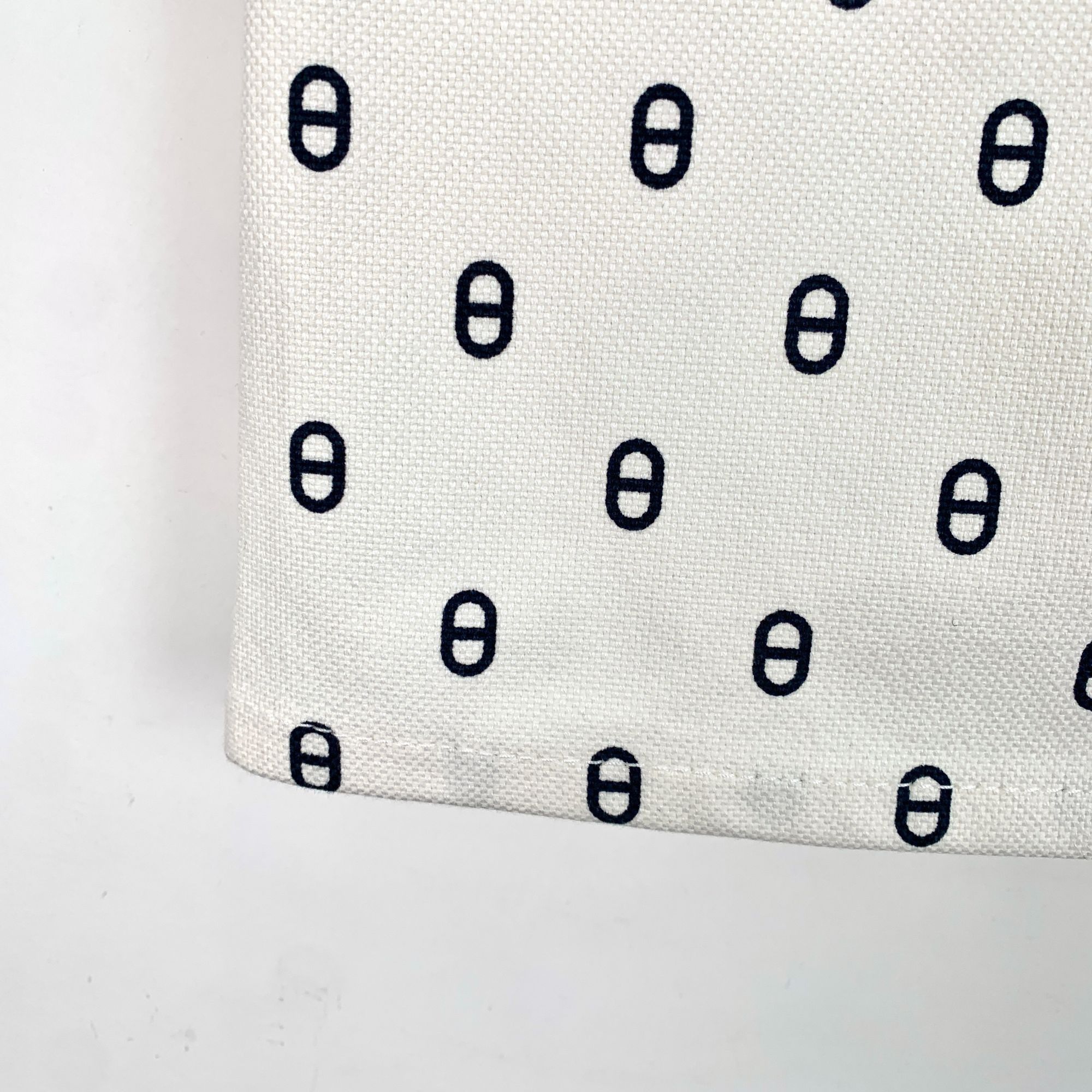 Hermes Hermès White "Pig Nose" Detail Denim Mini Skirt (Size XS) Size 34" / US 12 / IT 48 - 6 Thumbnail