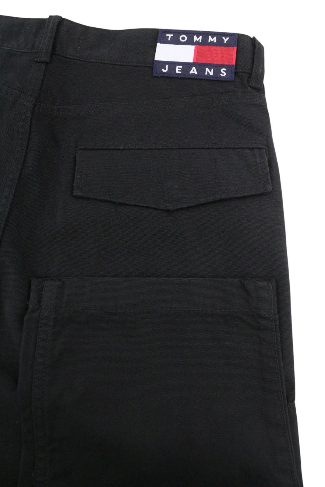 Tommy Hilfiger SKATER CARPENTER W30/L32 Black Cargo Zip Fly Trousers 84948 Size US 30 / EU 46 - 5 Thumbnail