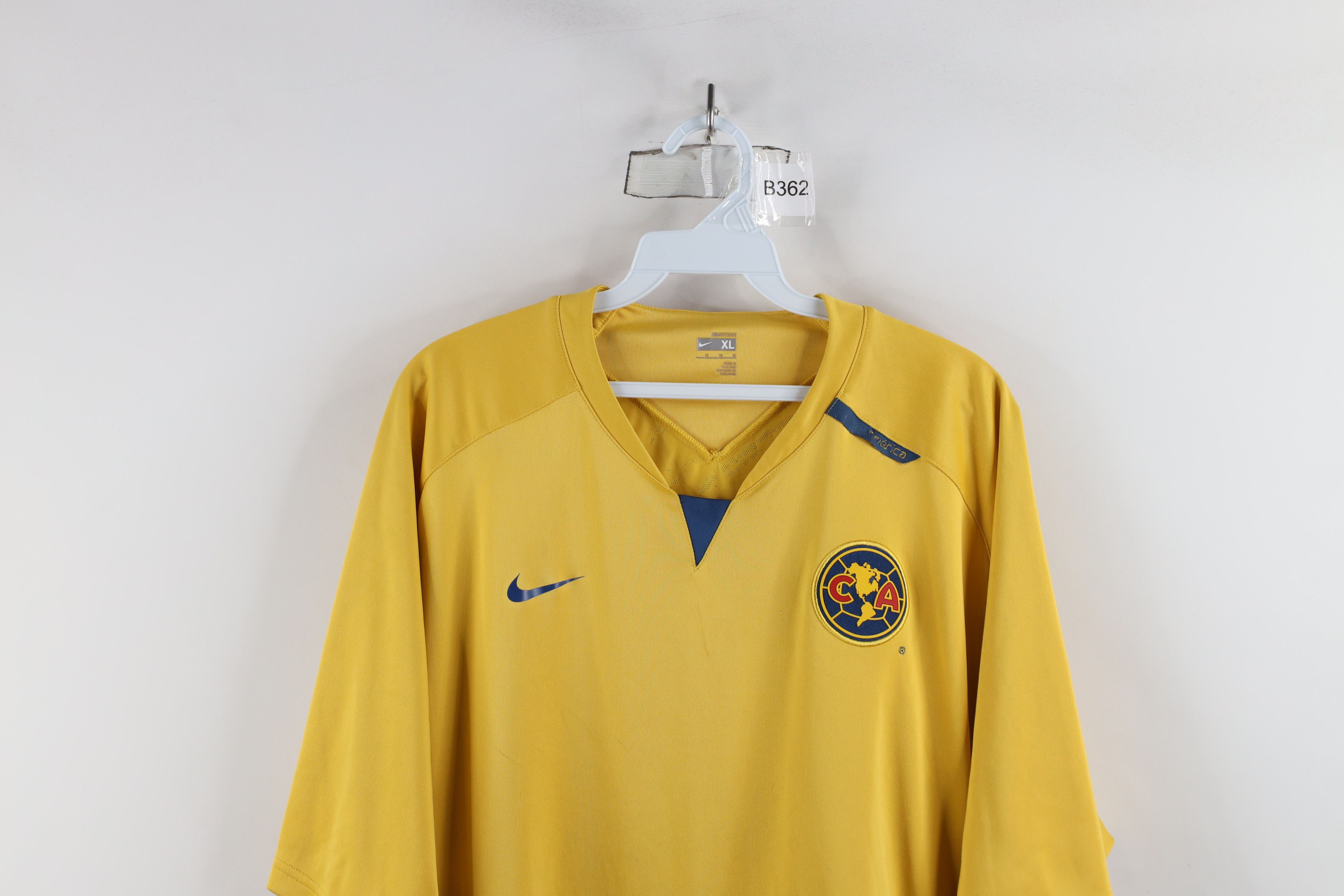Nike × Vintage Vintage 2007 Nike Club America Soccer Jersey Football Size US XL / EU 56 / 4 - 2 Thumbnail