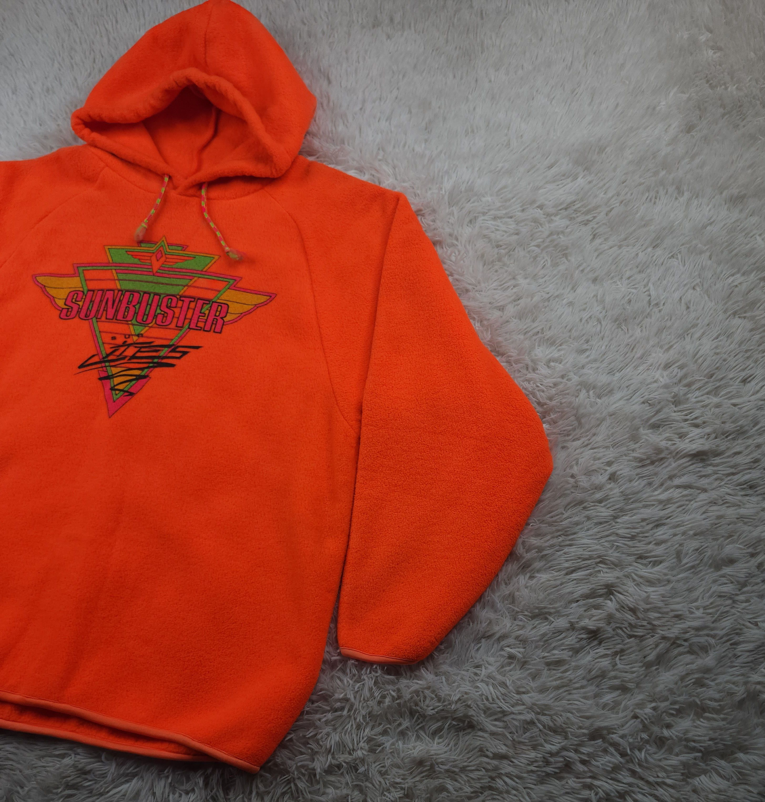 Vintage Vintage Sunbuster sun lites orange hoodie Size US M / EU 48-50 / 2 - 2 Thumbnail