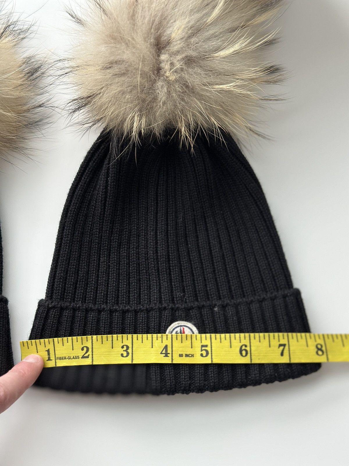 Moncler Moncler Women's Wool Hat Real Fur Size ONE SIZE - 5 Thumbnail