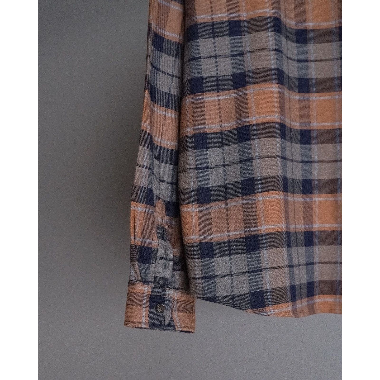 A.P.C. Vintage apc check plaid flannel linen long sleeve shirt Size US M / EU 48-50 / 2 - 6 Thumbnail