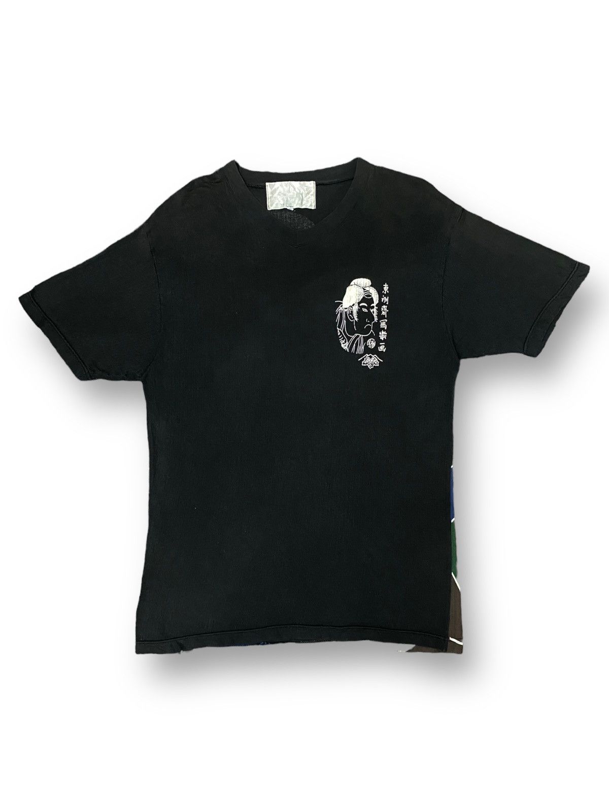 Beauty Beast × Japanese Brand × Yasuyuki Ishii OG God Fighter Sword Samurai Japanese Tradition FADED V Tee Size US M / EU 48-50 / 2 - 3 Thumbnail