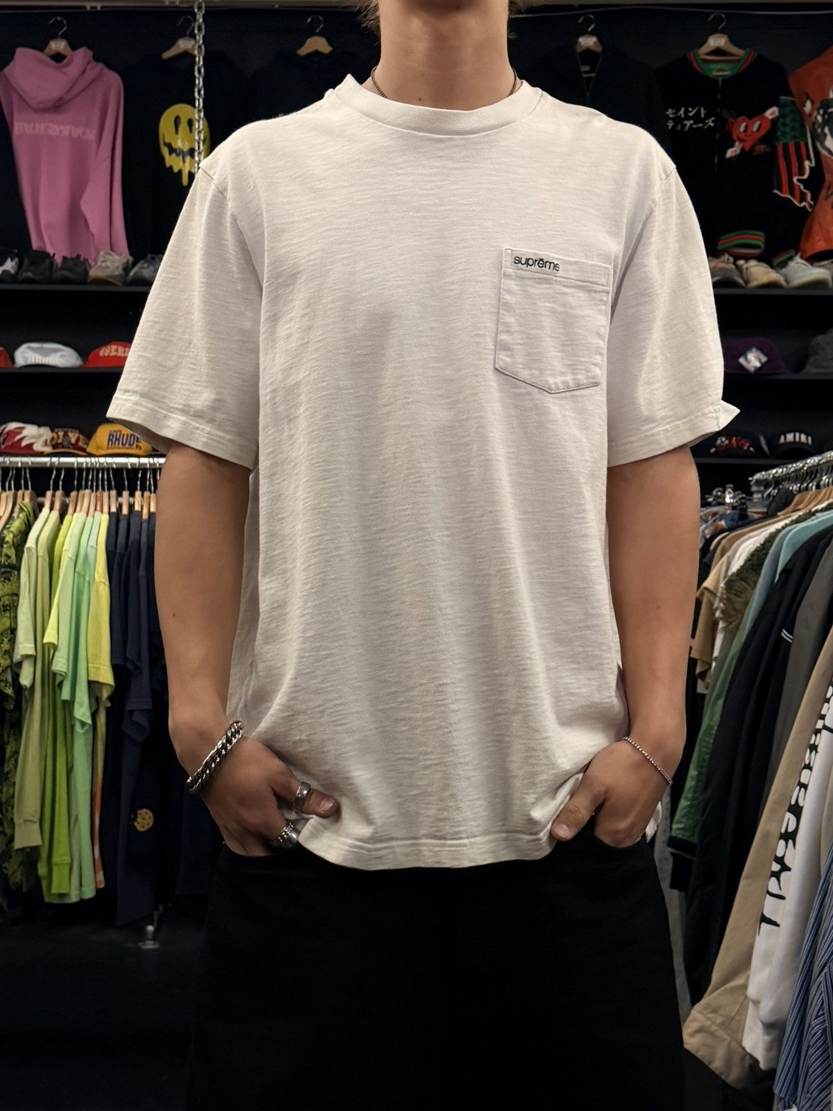 Supreme supreme pocket t-shirt Size US L / EU 52-54 / 3 - 1 Thumbnail