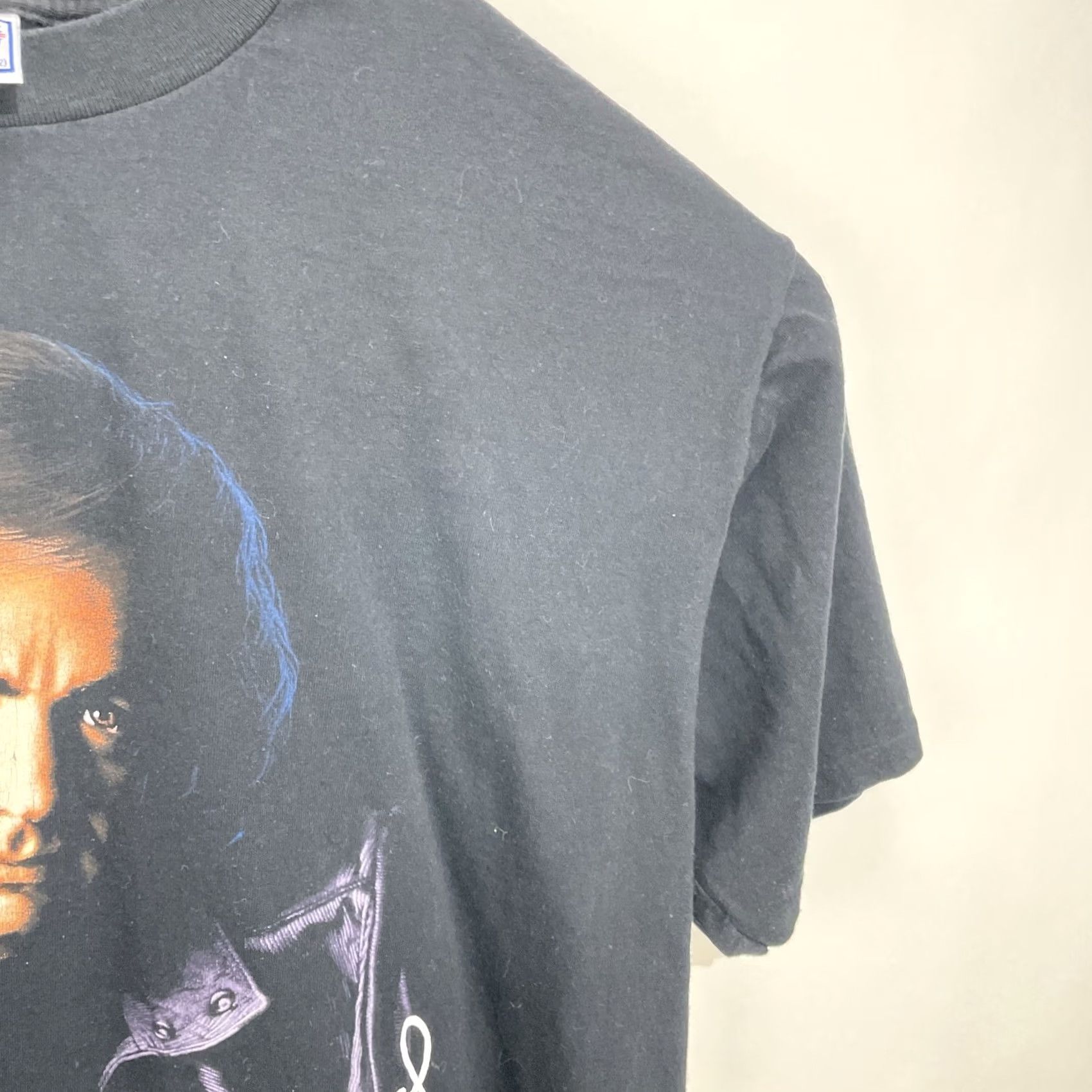 Vintage VINTAGE Neil Diamond U.S. Tour 1996 Short Sleeve T-Shirt Mens 2XL Black AllSport Graphic Tee 1990s Mens Size US XXL / EU 58 / 5 - 6 Thumbnail