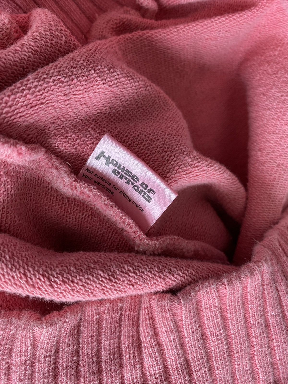 House of Errors House of Errors Wool Chain Quint Hoodie Pink Size US M / EU 48-50 / 2 - 5 Thumbnail